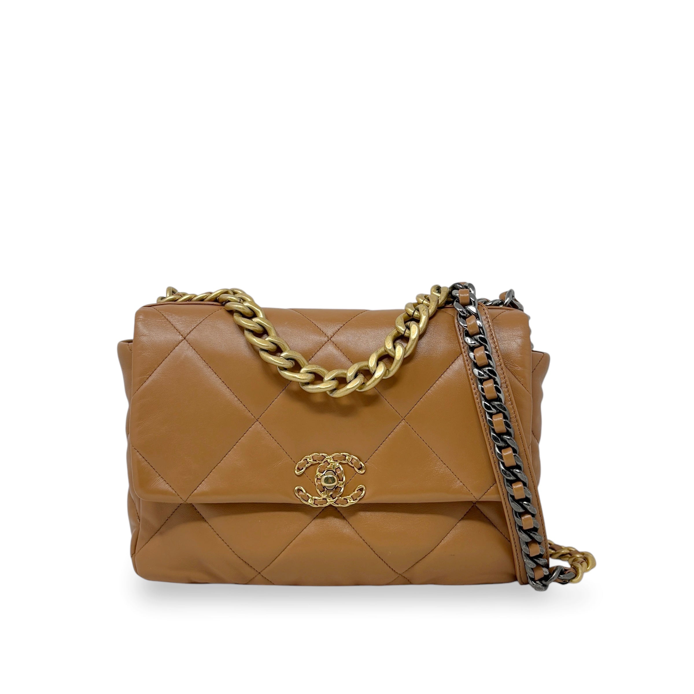 Chanel Caramel Large 19 Flap