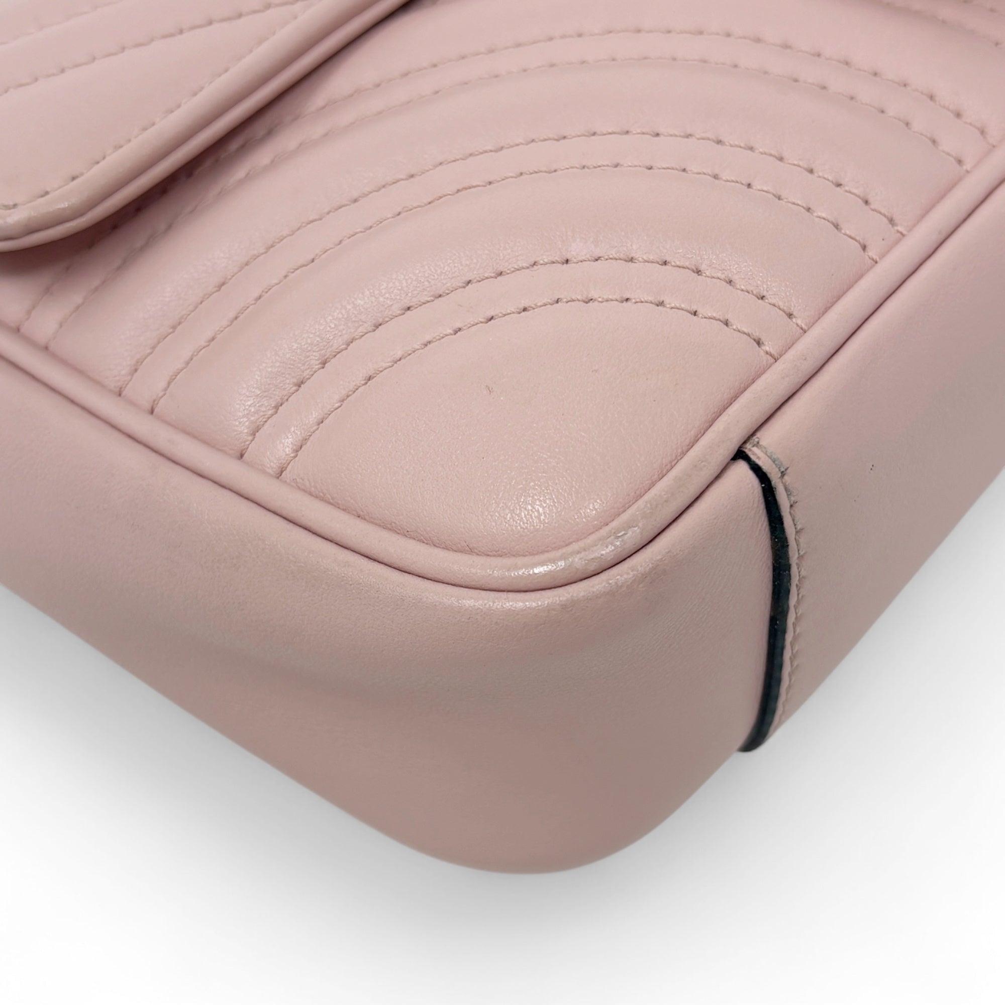 Gucci Pink Small GG Marmont Bag