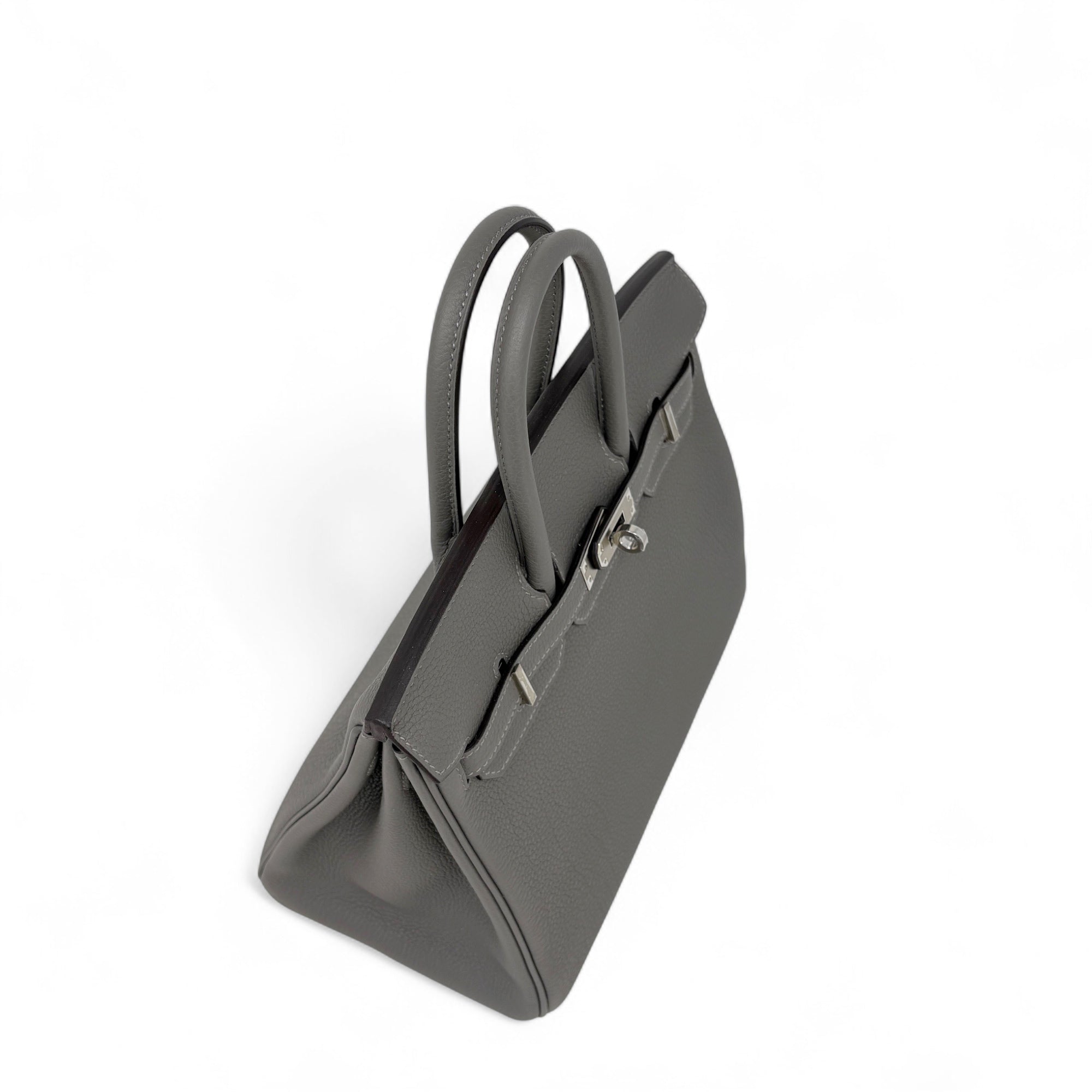 Hermes Gris Meyer Togo Birkin 25