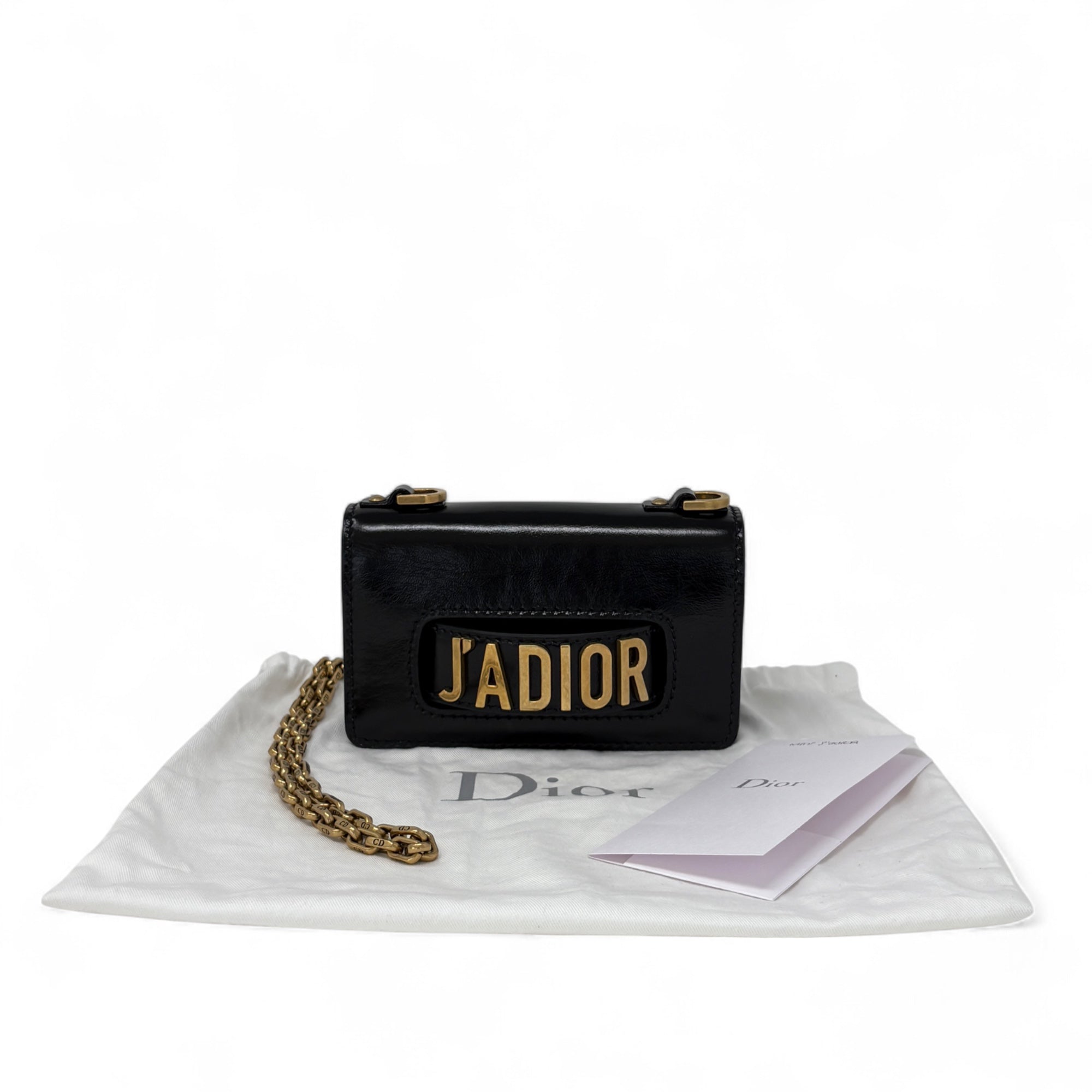 Dior Black Mini J'adior Flap