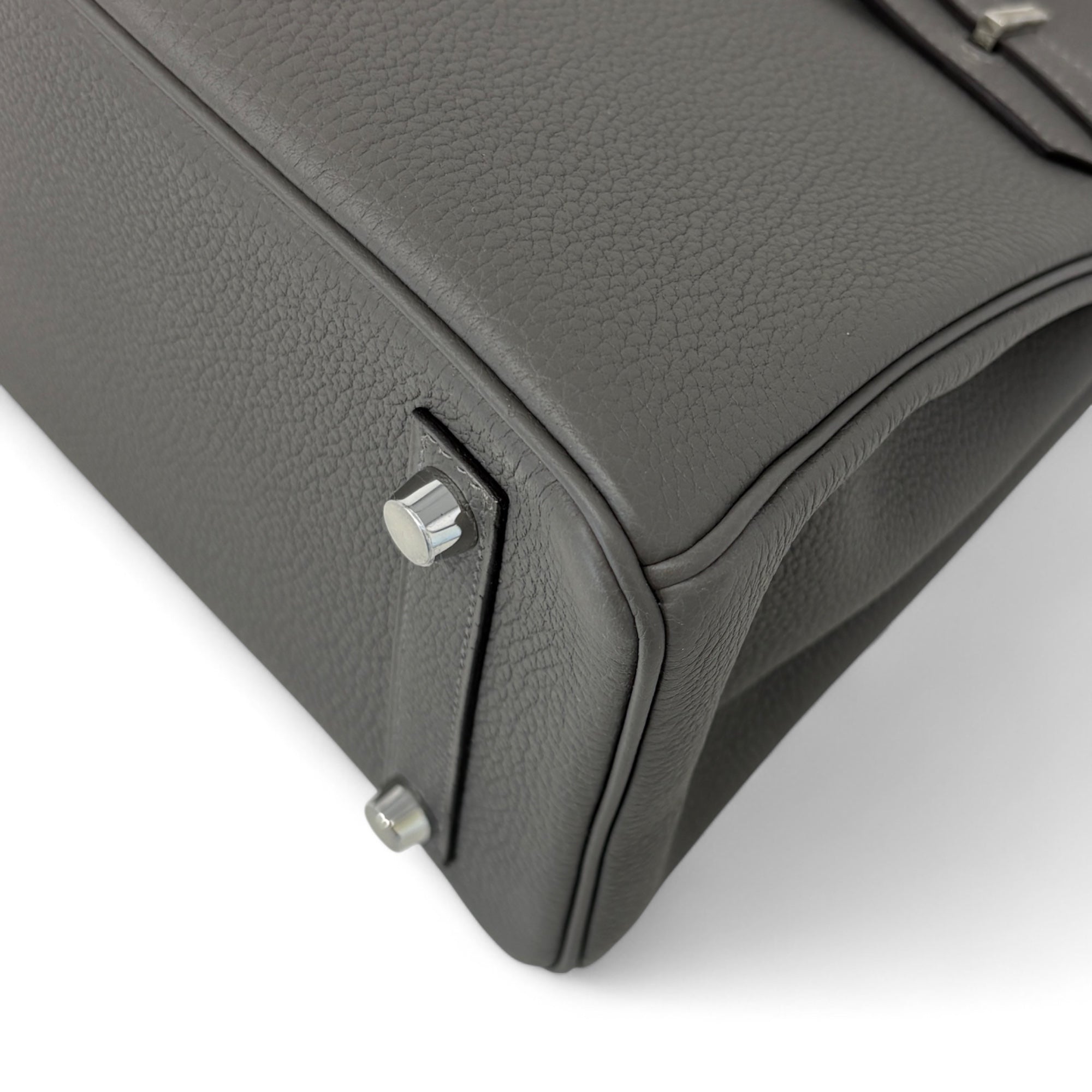 Hermes Gris Meyer Togo Birkin 25