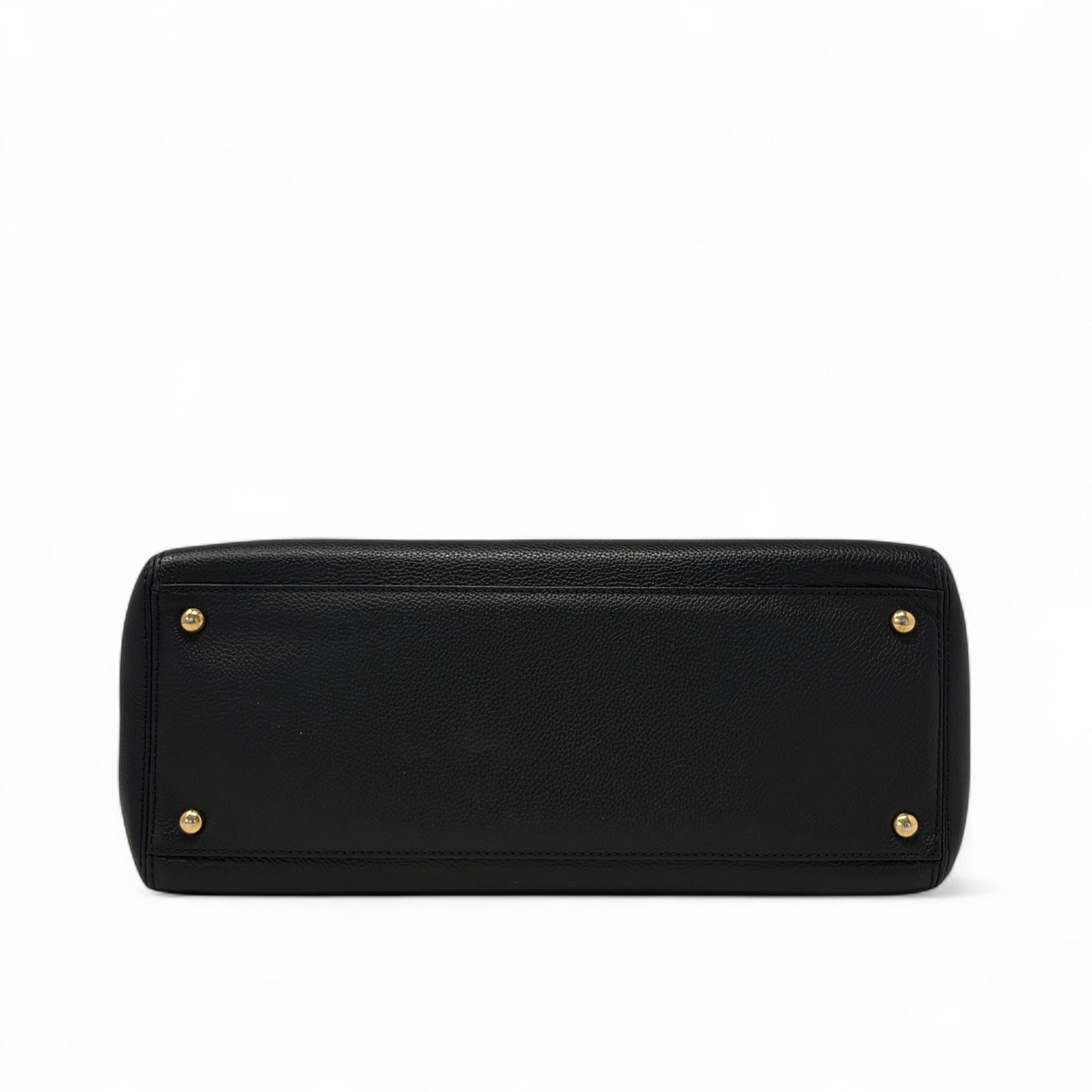Chanel Black Small Executive Cerf Tote
