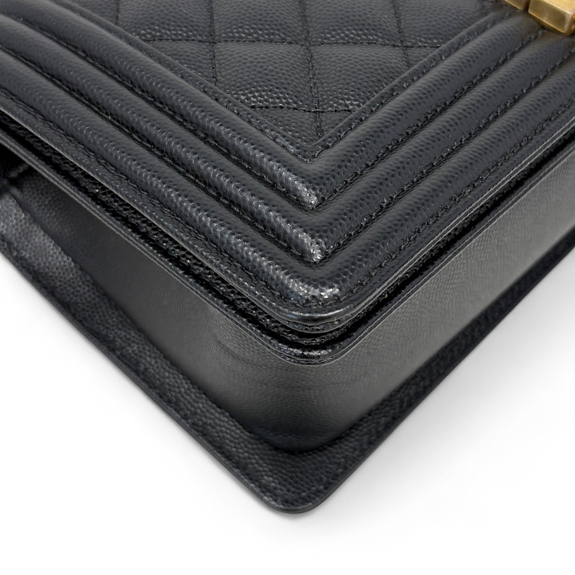 Chanel Black Medium Boy Bag