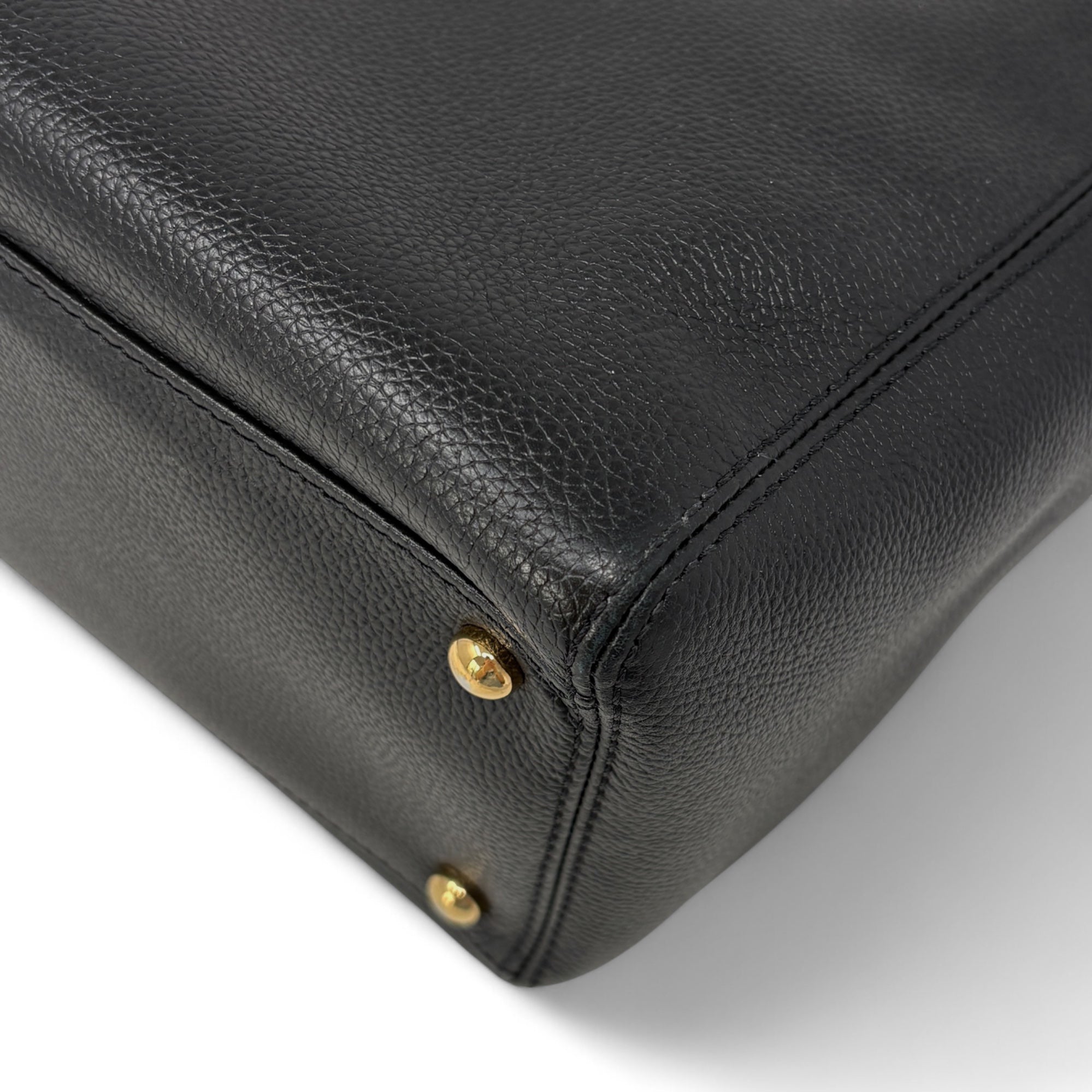Chanel Black Small Executive Cerf Tote