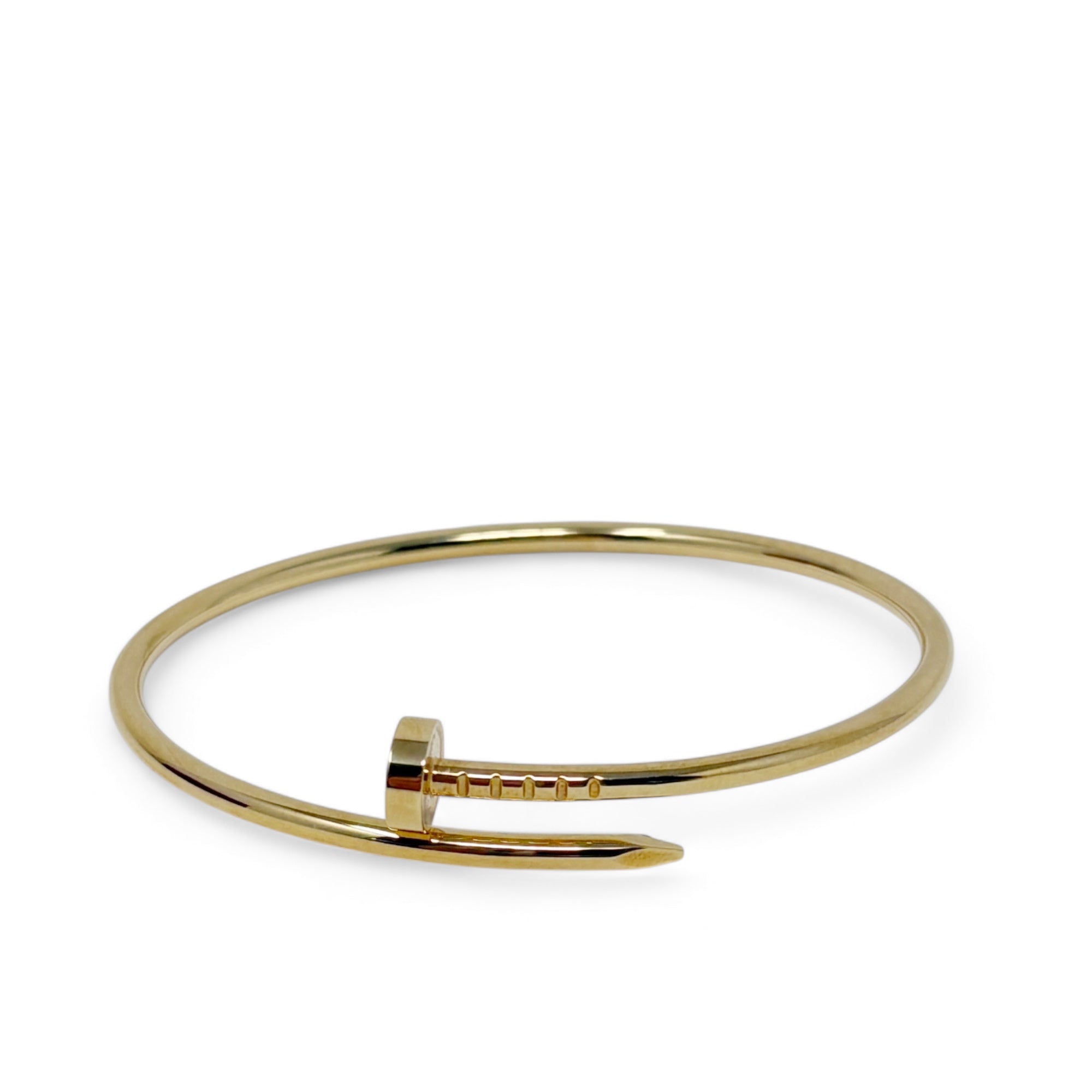 Cartier Yellow Gold Juste Un Clou Bracelet SM 16