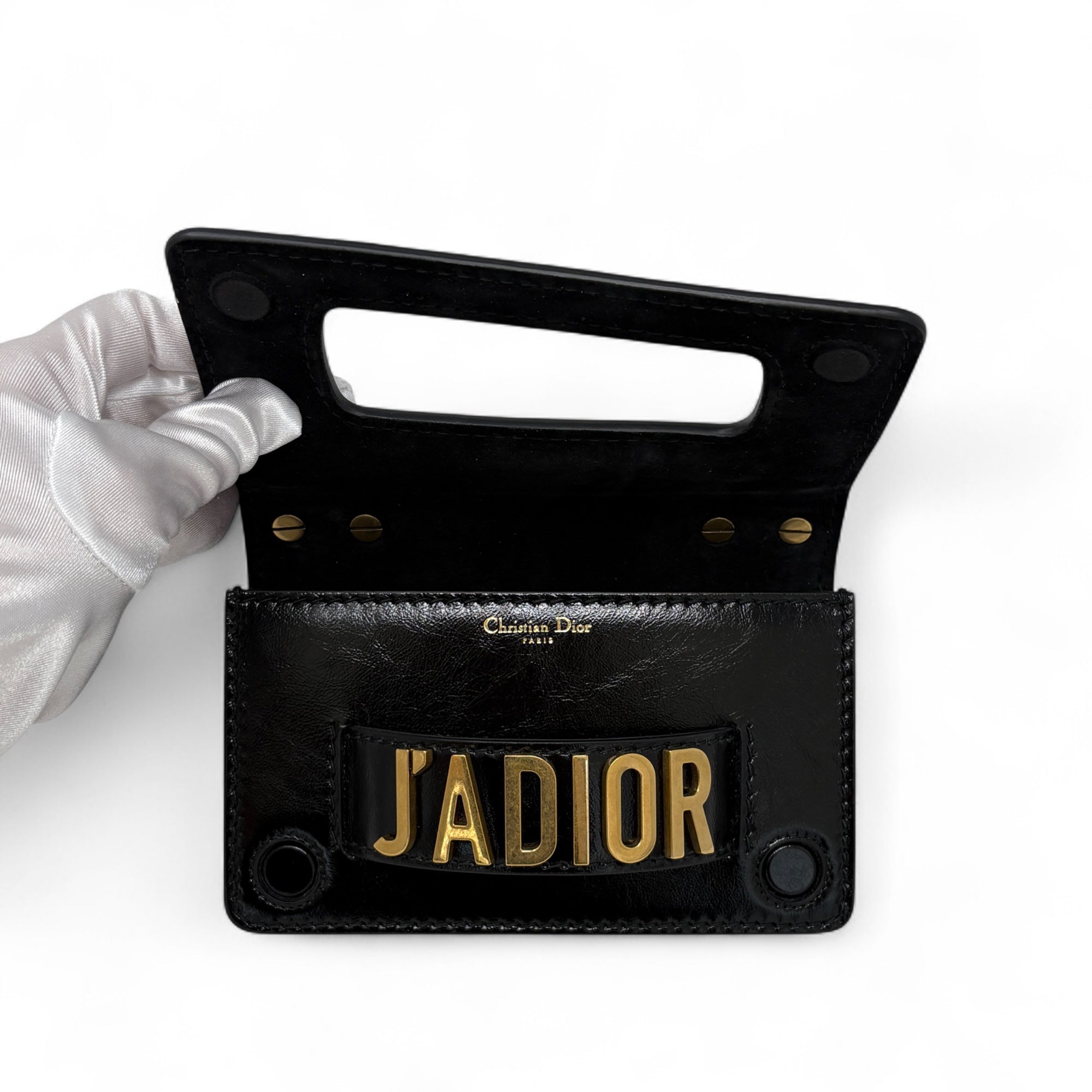Dior Black Mini J'adior Flap