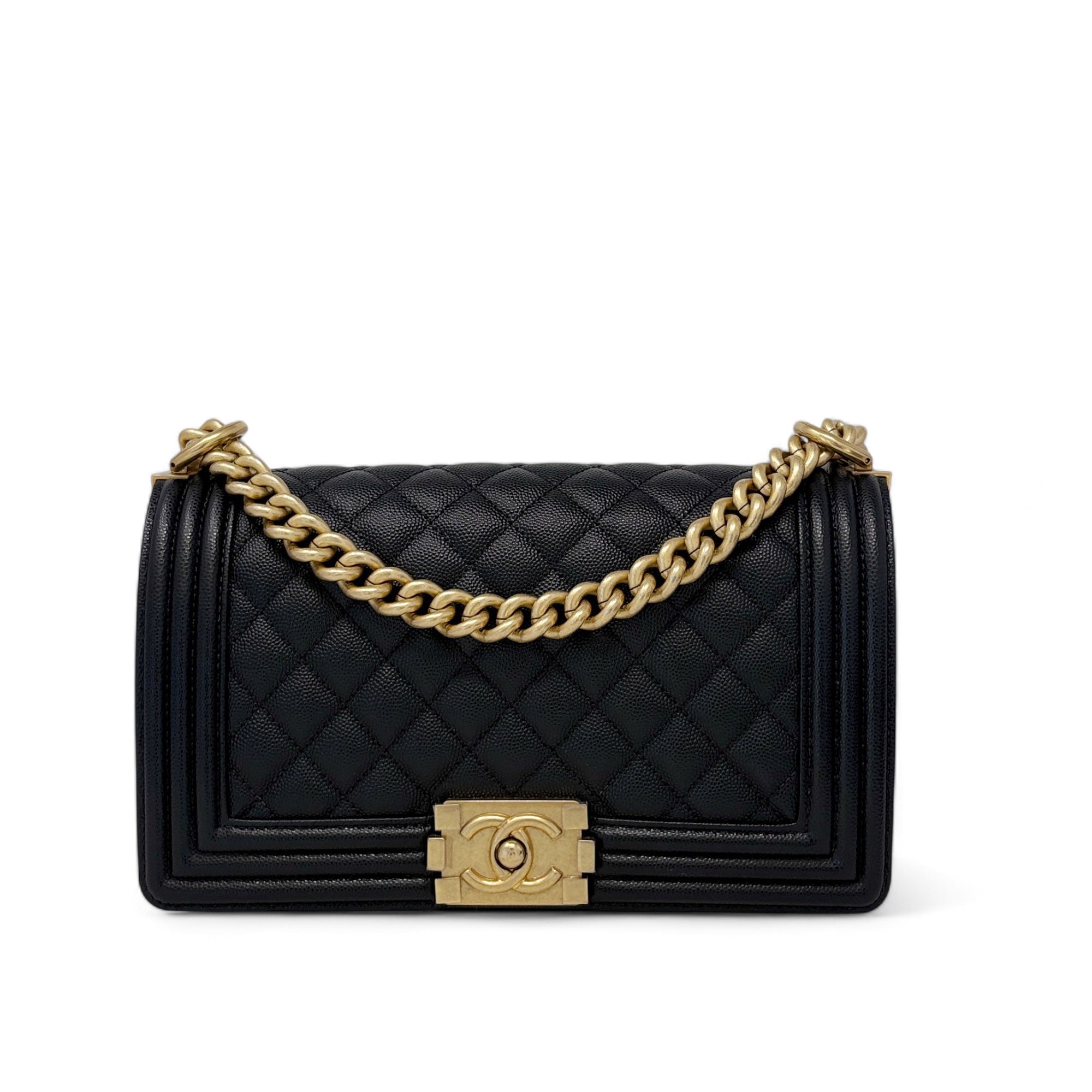 Chanel Black Medium Boy Bag