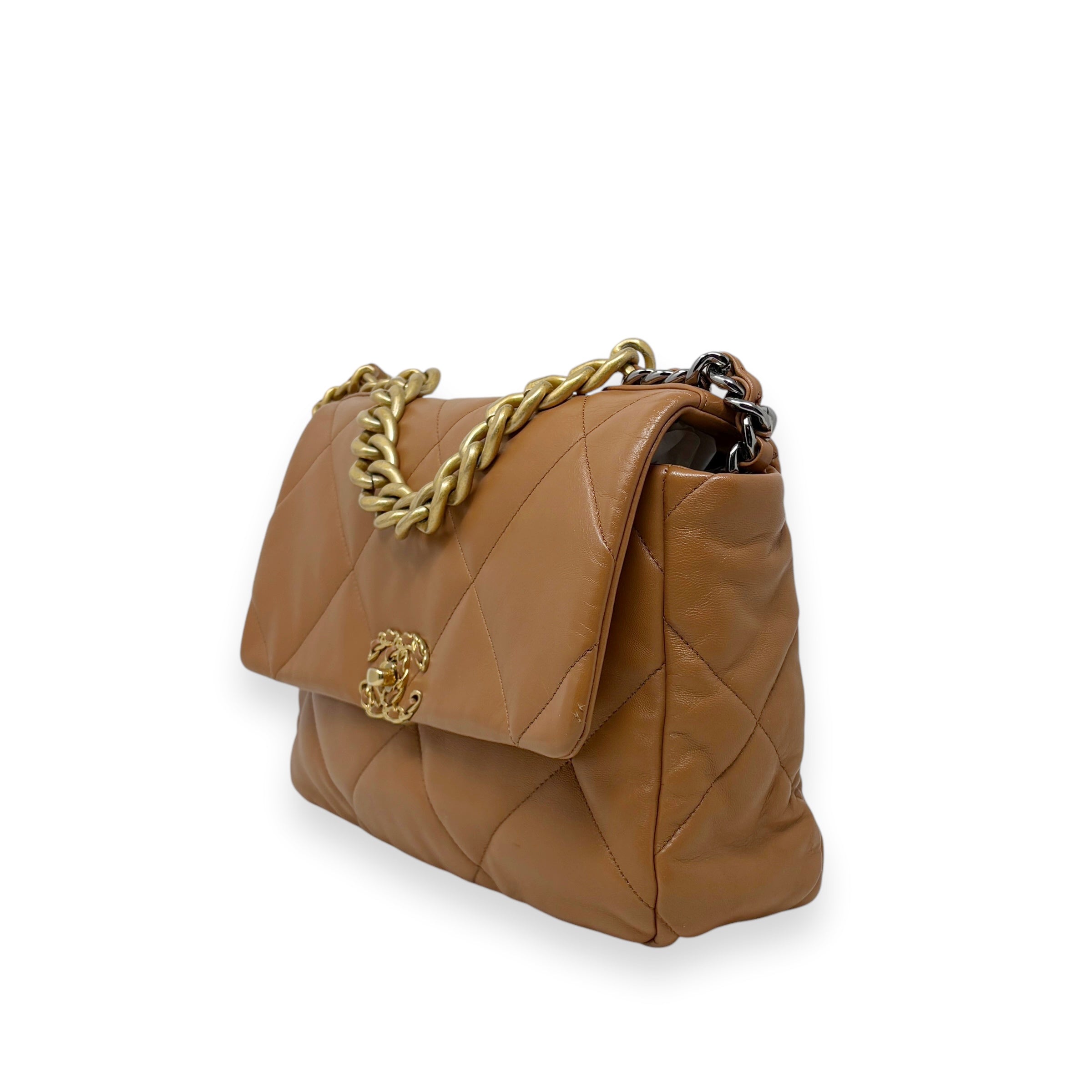 Chanel Caramel Large 19 Flap