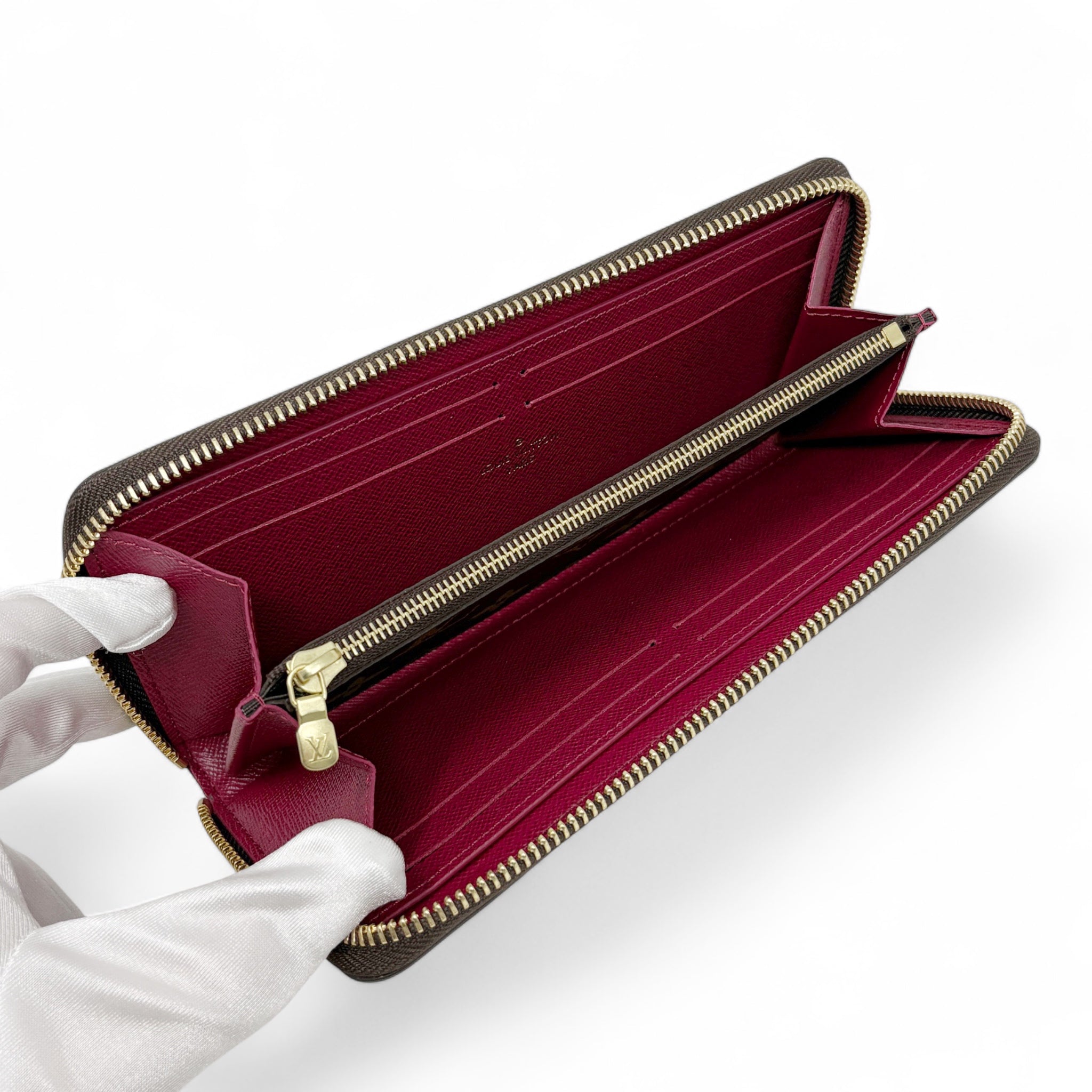 Louis Vuitton Fuschia Clemence Wallet