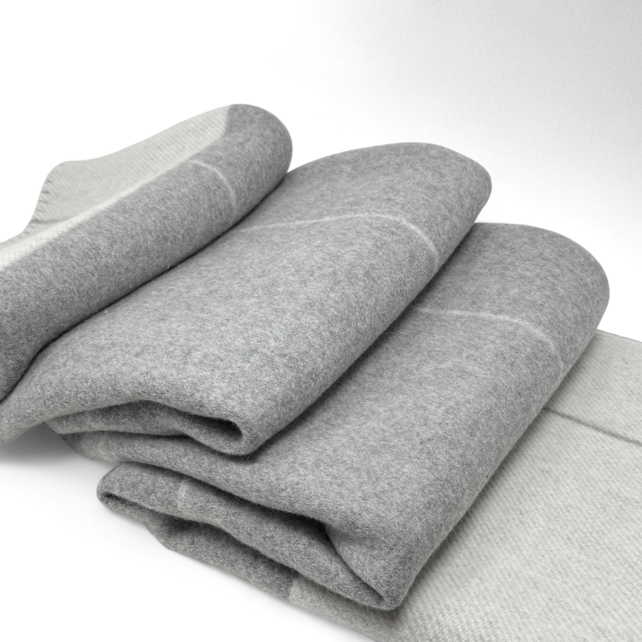 Hermes Gris Clair Avalon III Throw Blanket