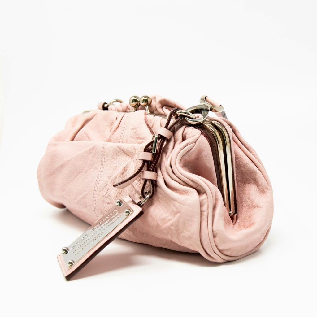 Dolce &amp; Gabbana Pink Miss Curly Clutch