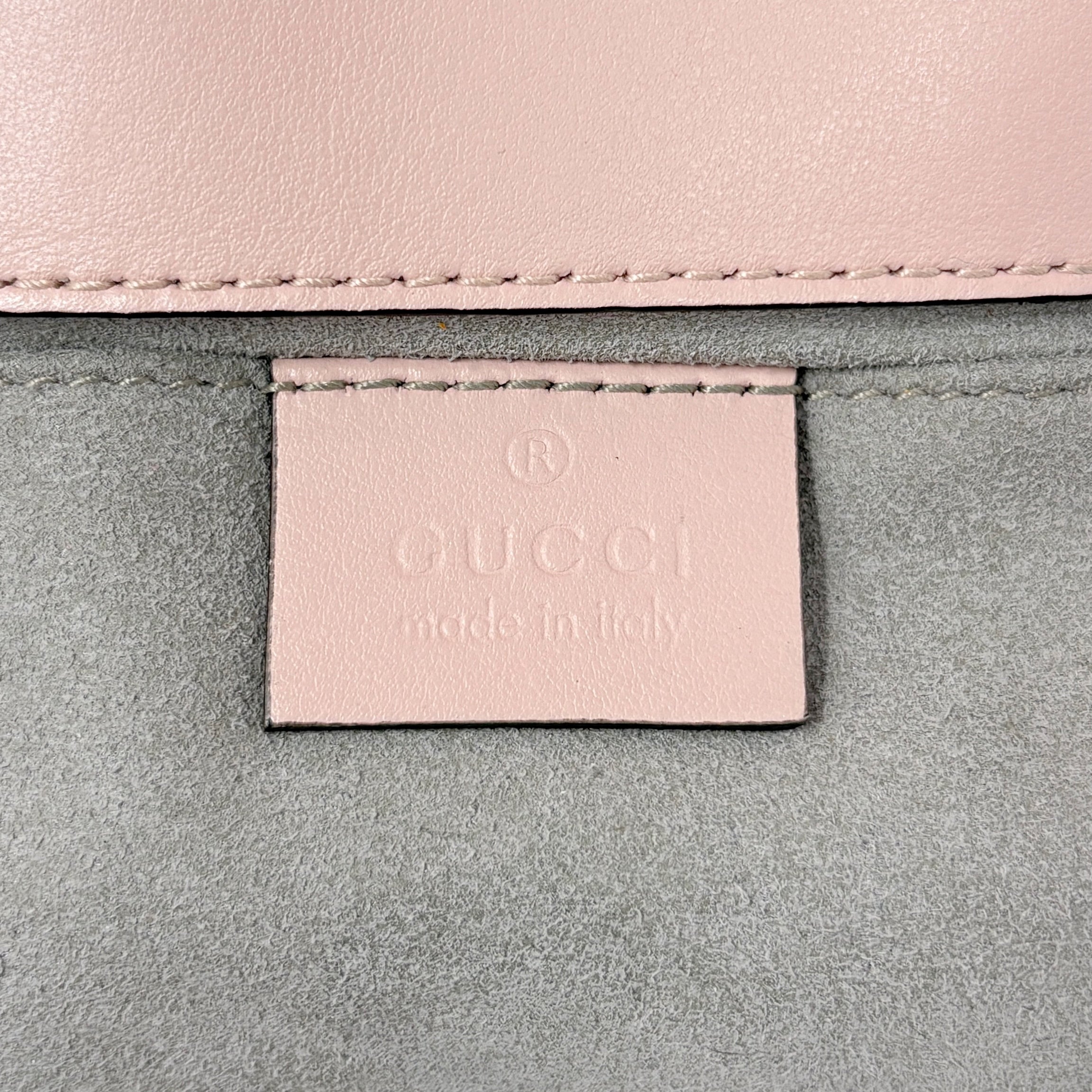 Gucci Pink Small GG Marmont Bag