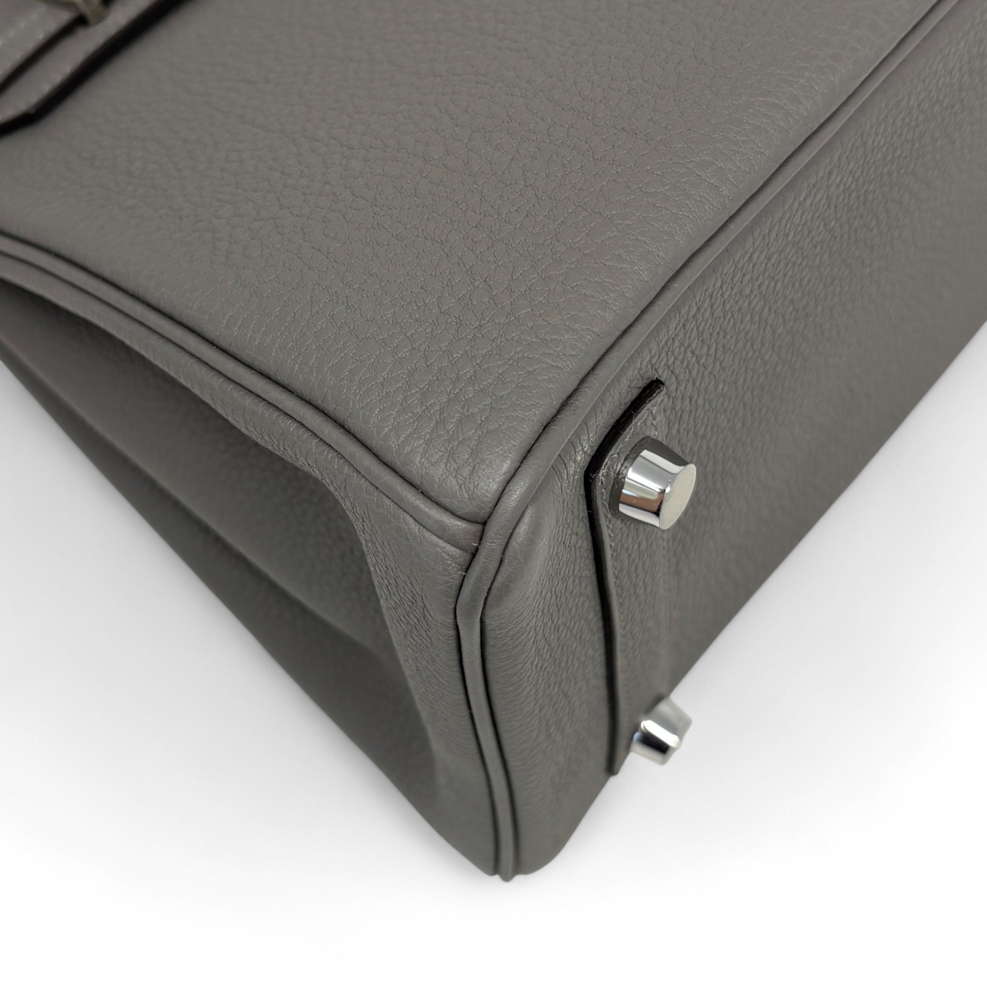 Hermes Gris Meyer Togo Birkin 25
