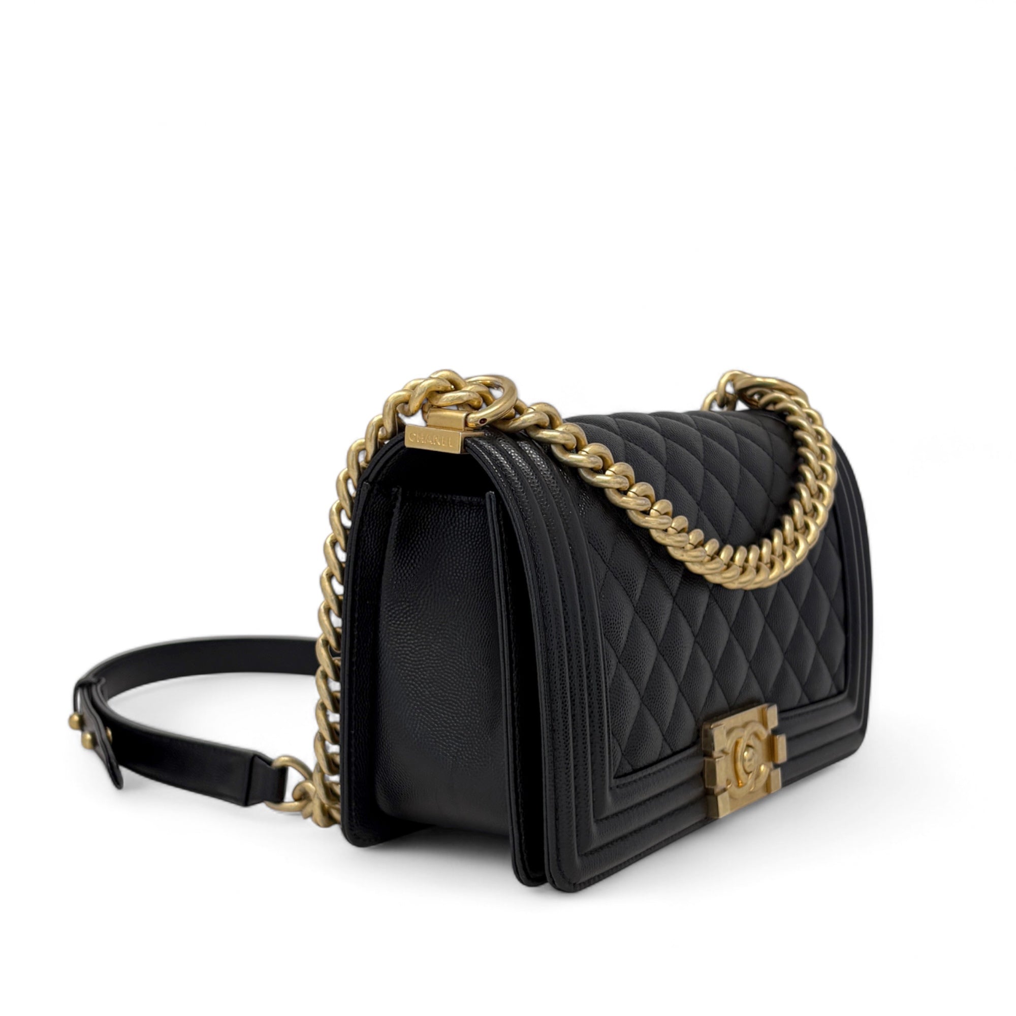 Chanel Black Medium Boy Bag