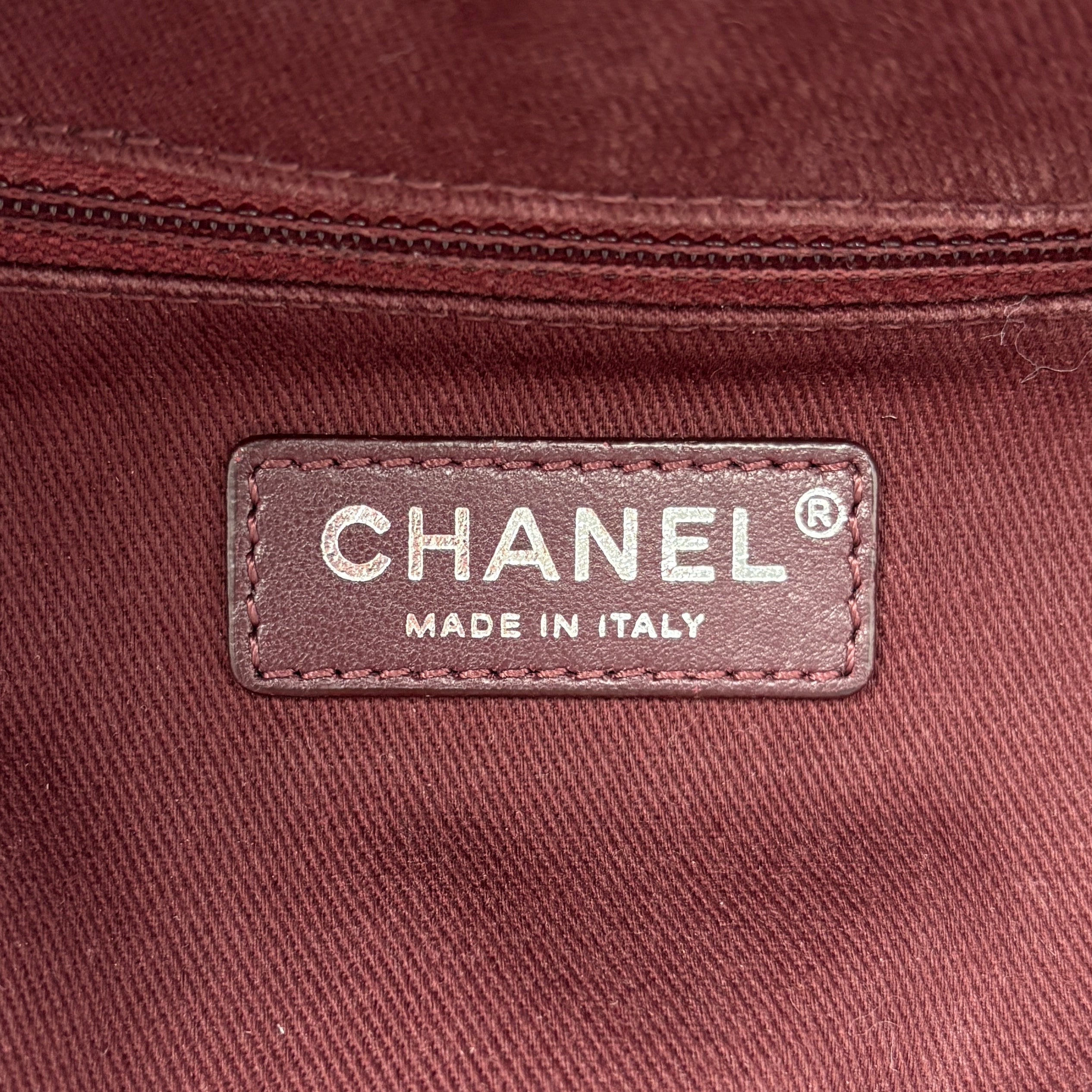 Chanel Metallic Brown Shopping Tote