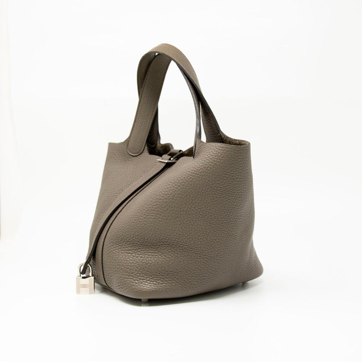 Hermes Etain Clemence Picotin 18