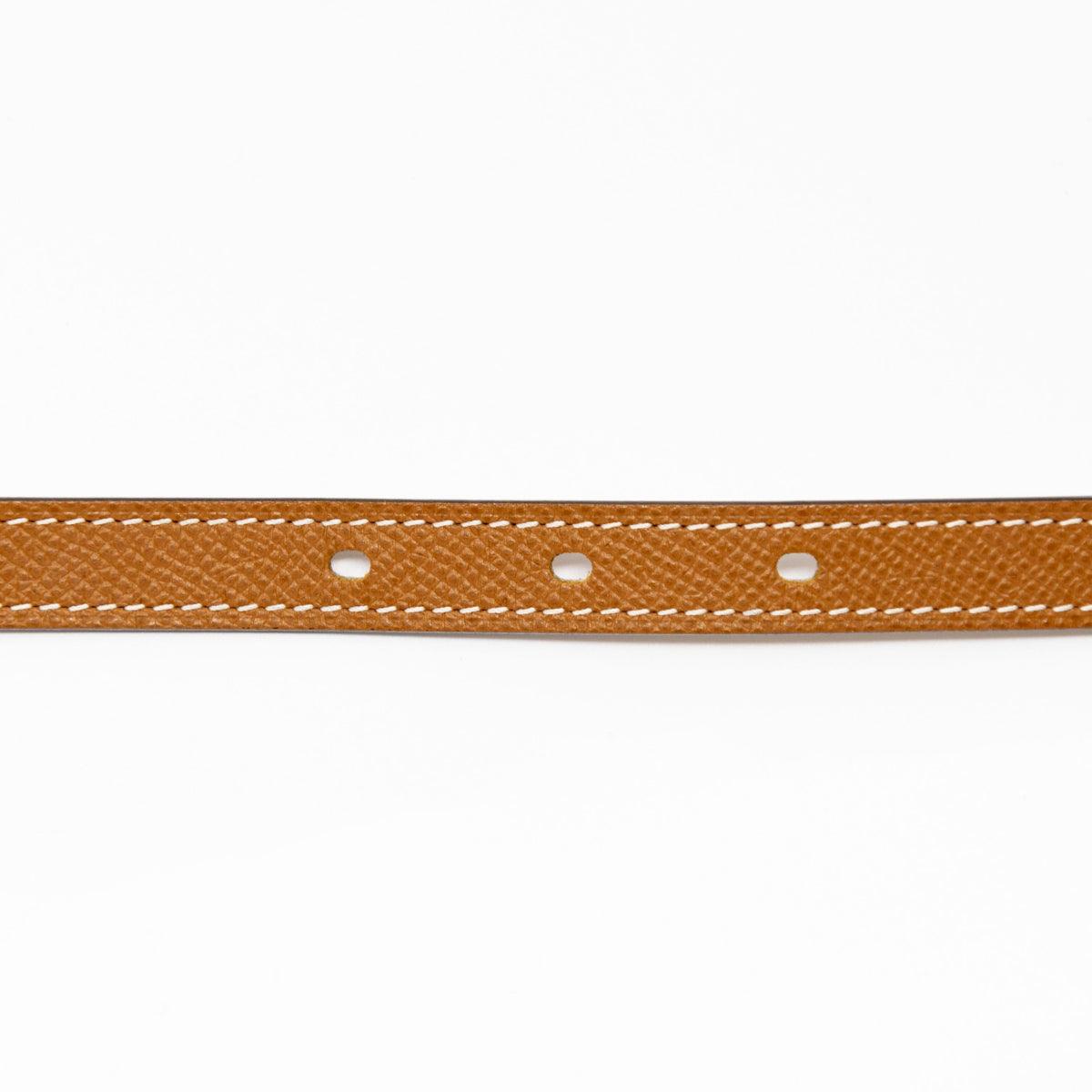 Hermes Gold Epsom Pop H Belt 70