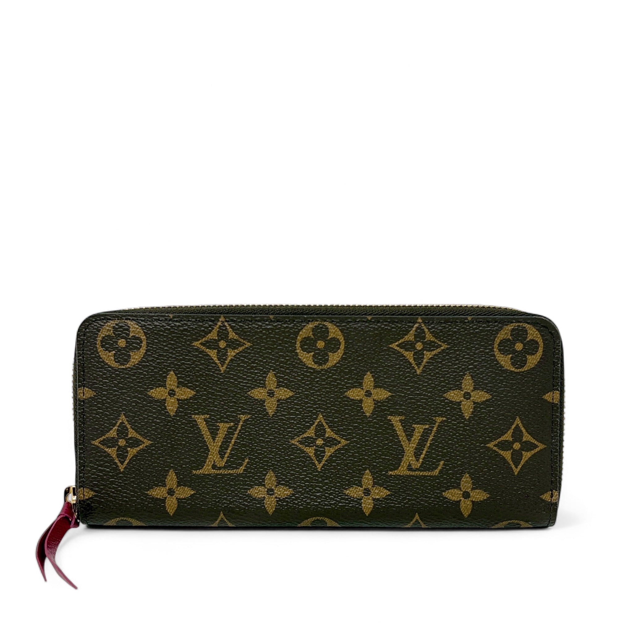 Louis Vuitton Fuschia Clemence Wallet