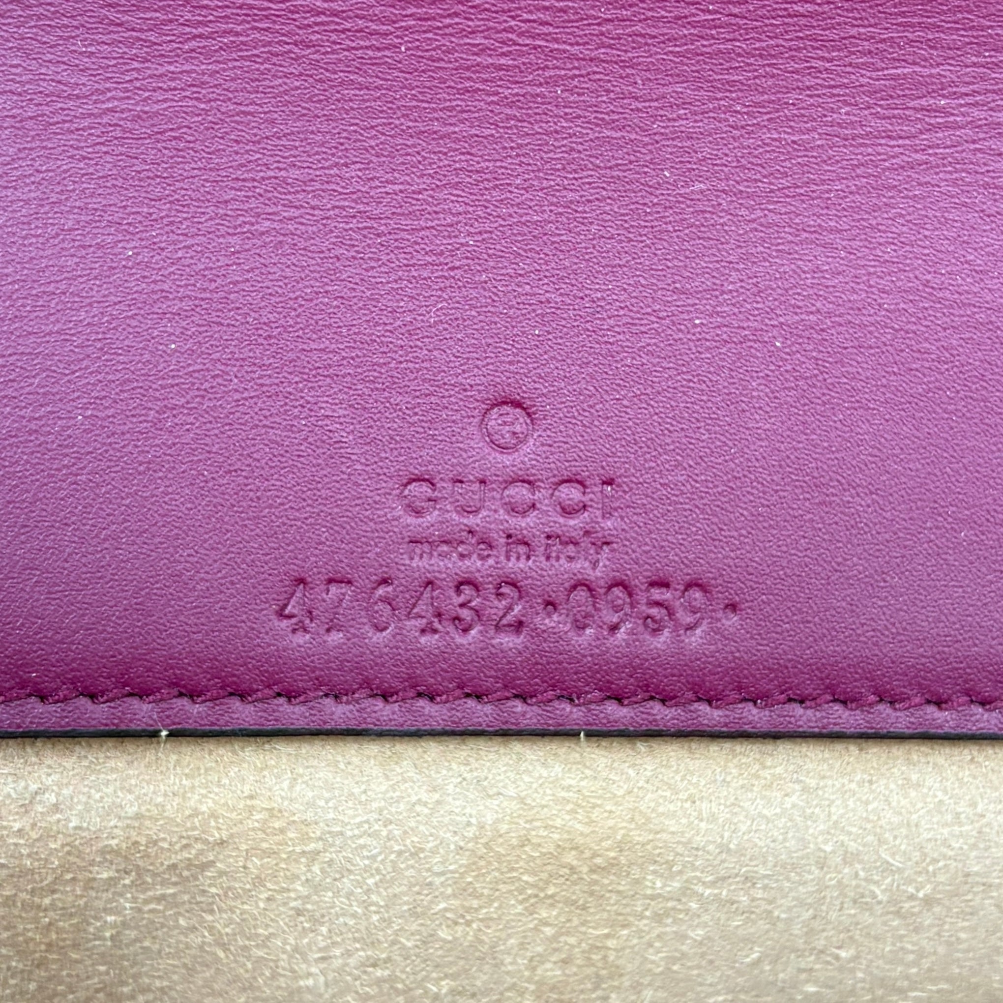 Gucci Violet Velvet Super Mini Dionysus