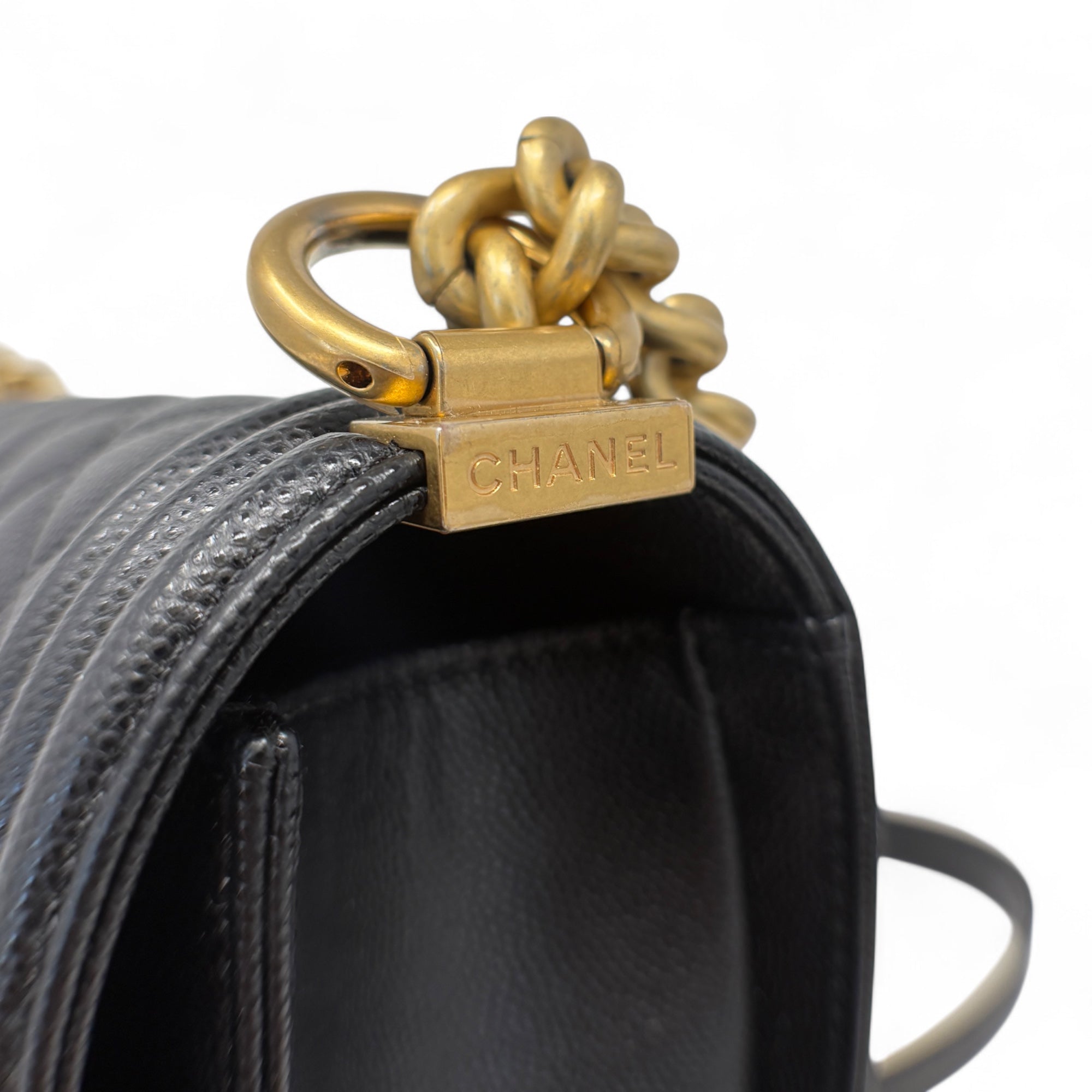 Chanel Black Medium Boy Bag
