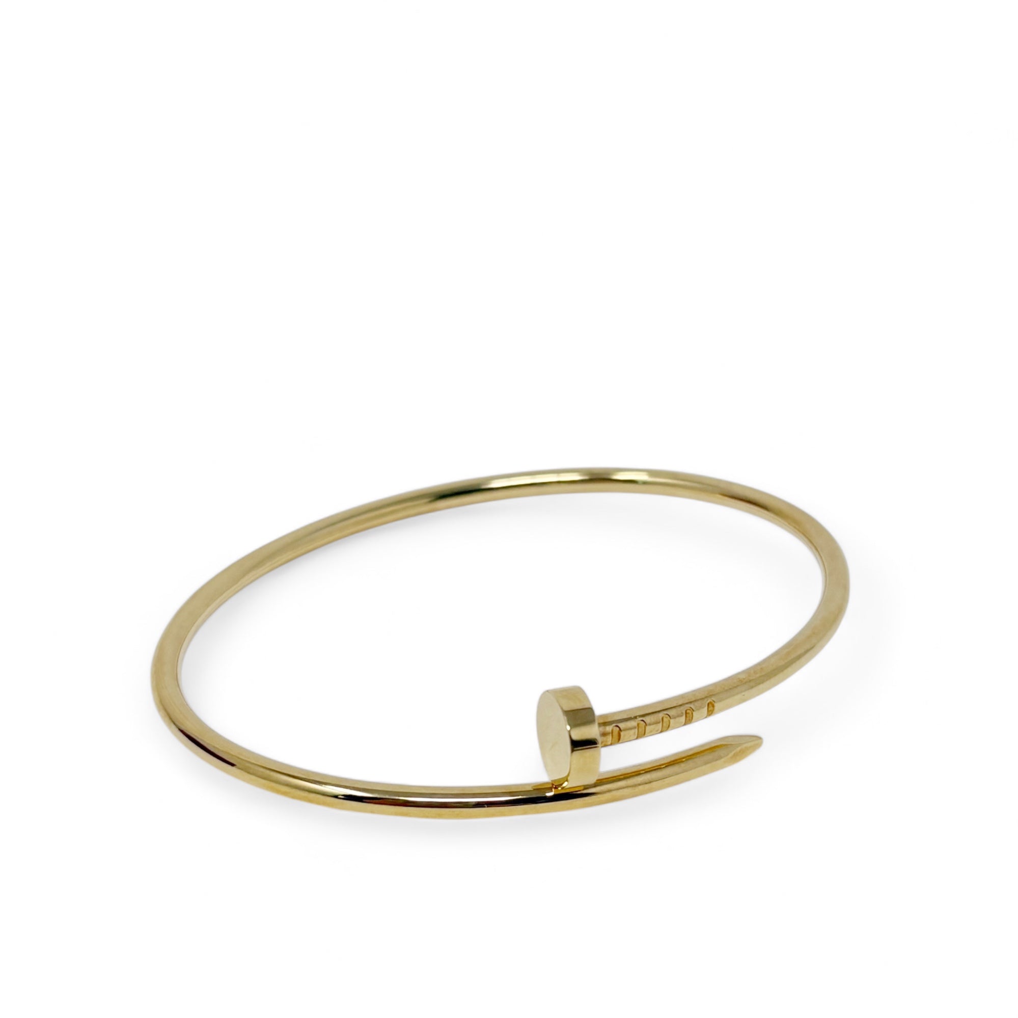 Cartier Yellow Gold Juste Un Clou Bracelet SM 16