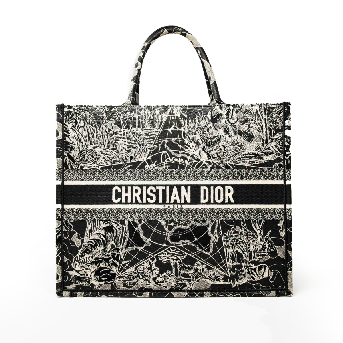 Dior Large Around The World Book Tote