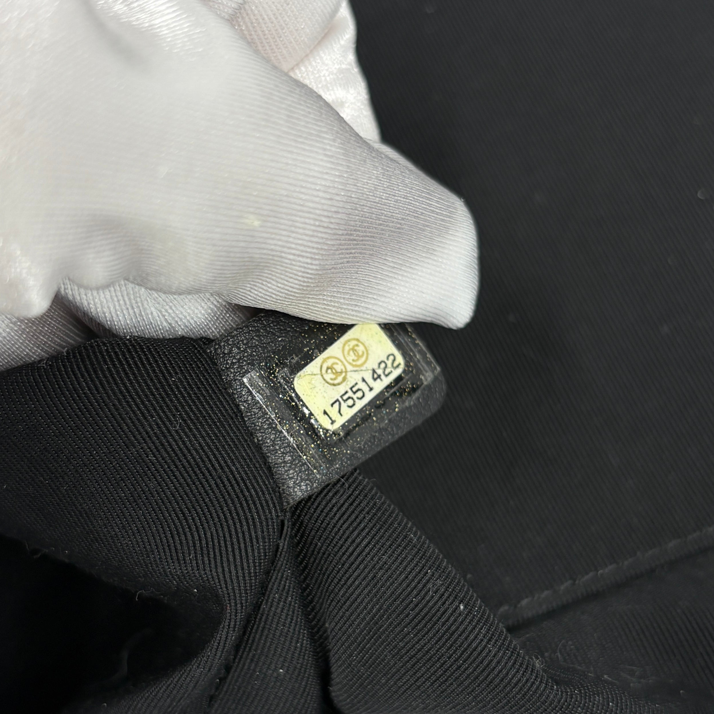 Chanel Black Small Executive Cerf Tote