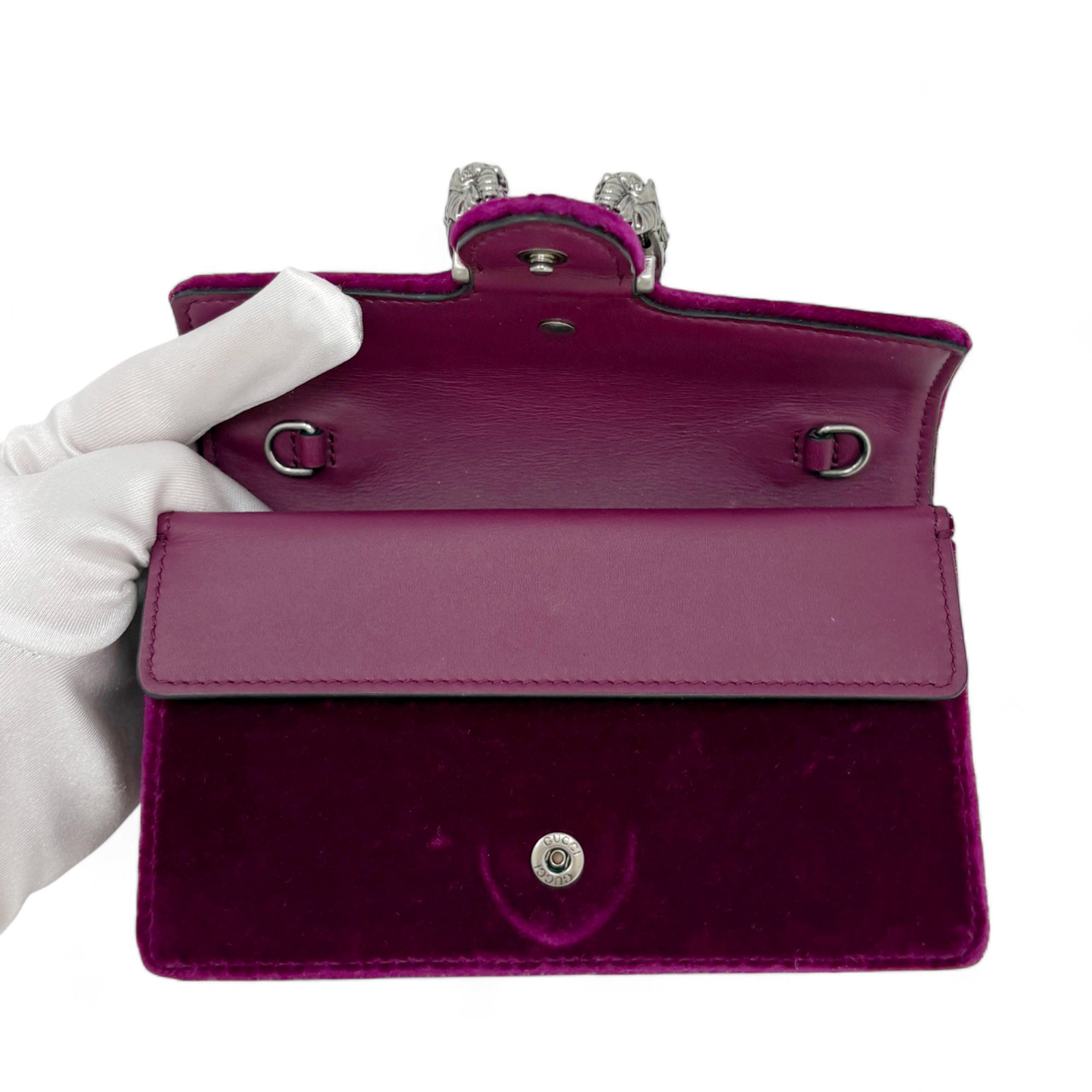 Gucci Violet Velvet Super Mini Dionysus