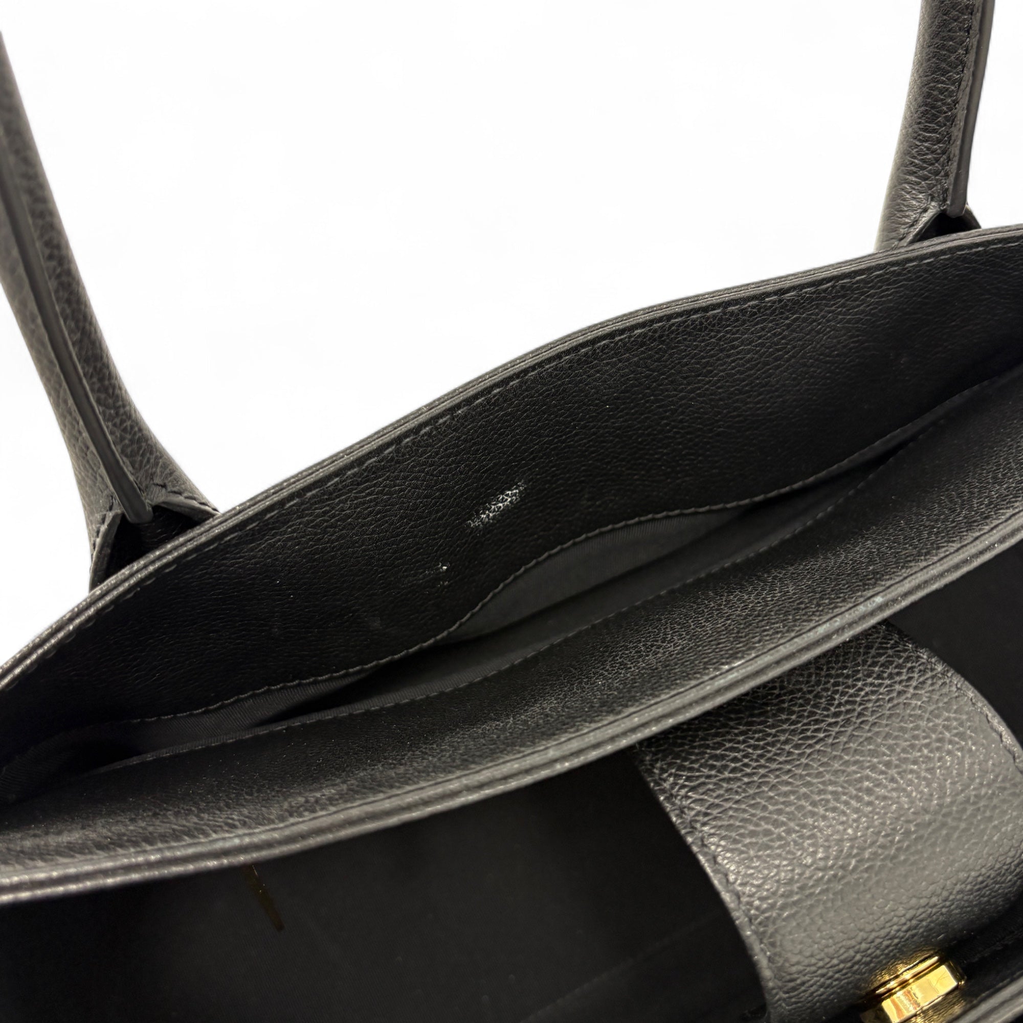 Chanel Black Small Executive Cerf Tote