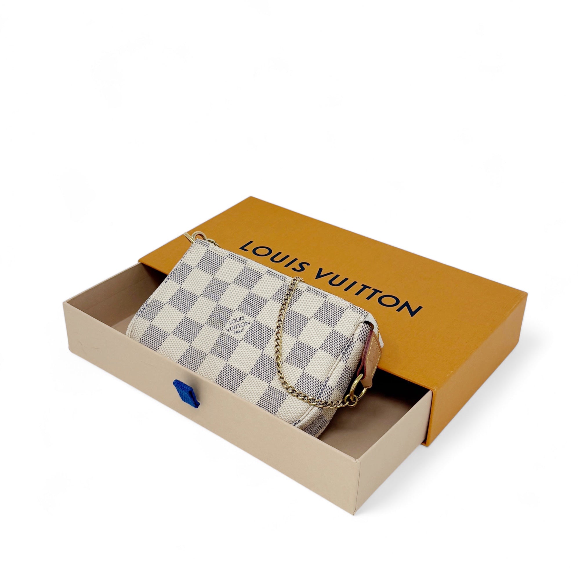 Louis Vuitton Damier Azur Mini Pochette Accessories