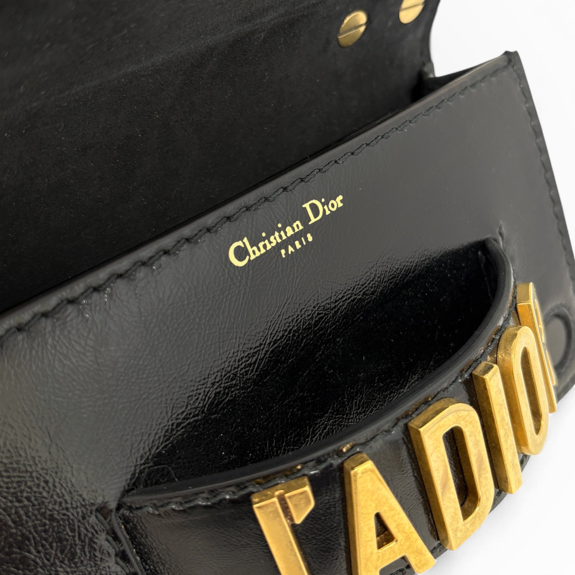 Dior Black Mini J'adior Flap