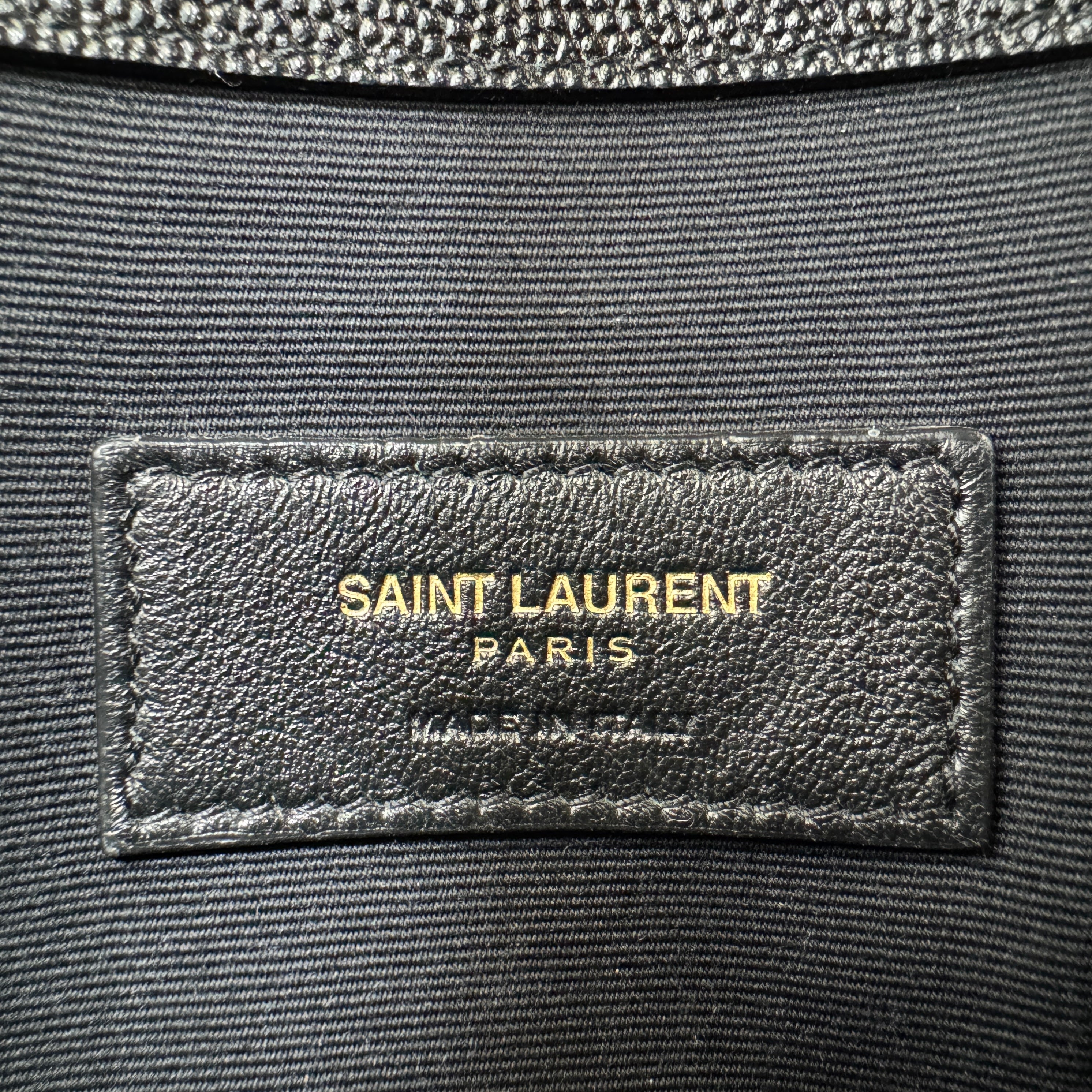 Saint Laurent Black Uptown Pouch