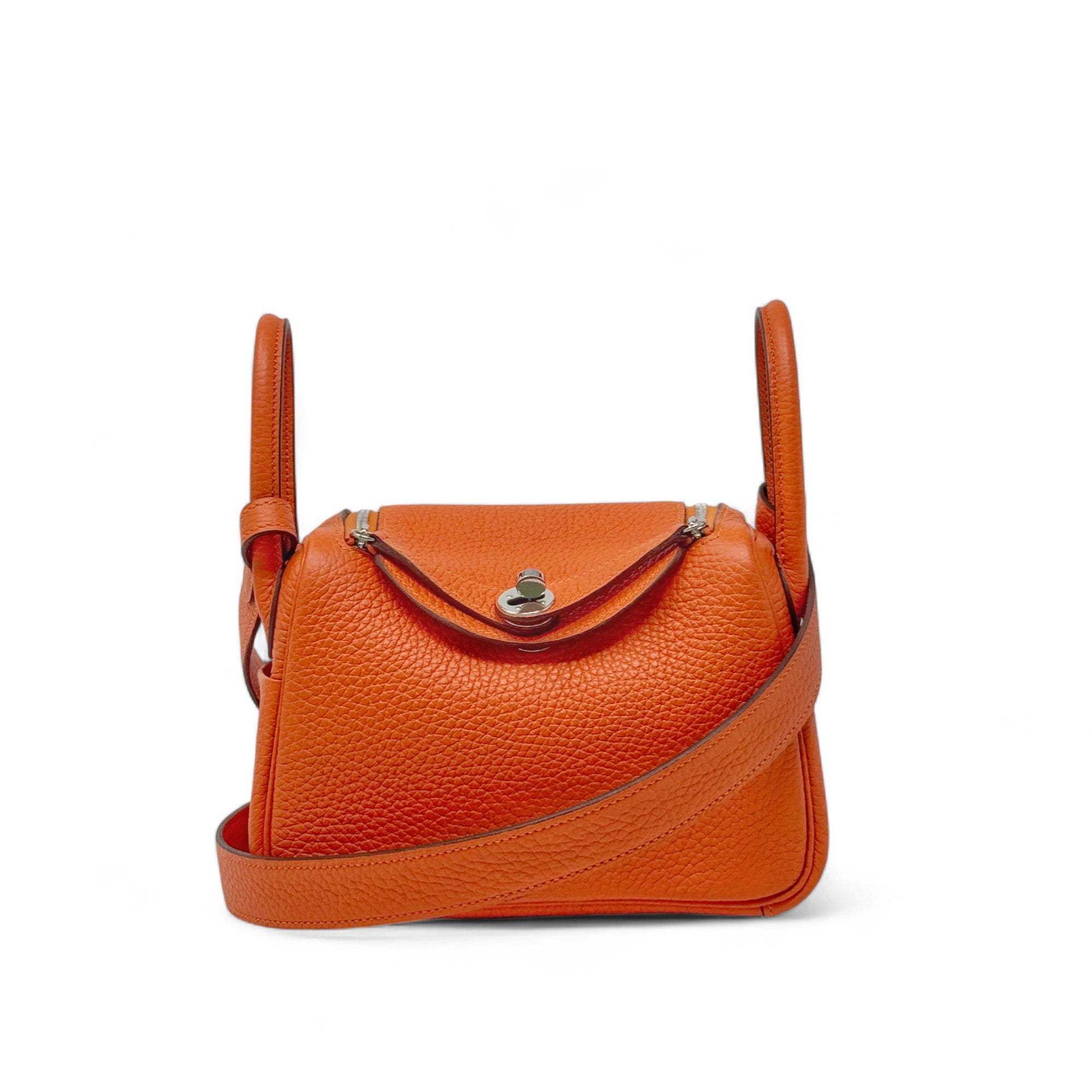 Hermes Feu Clemence Mini Lindy