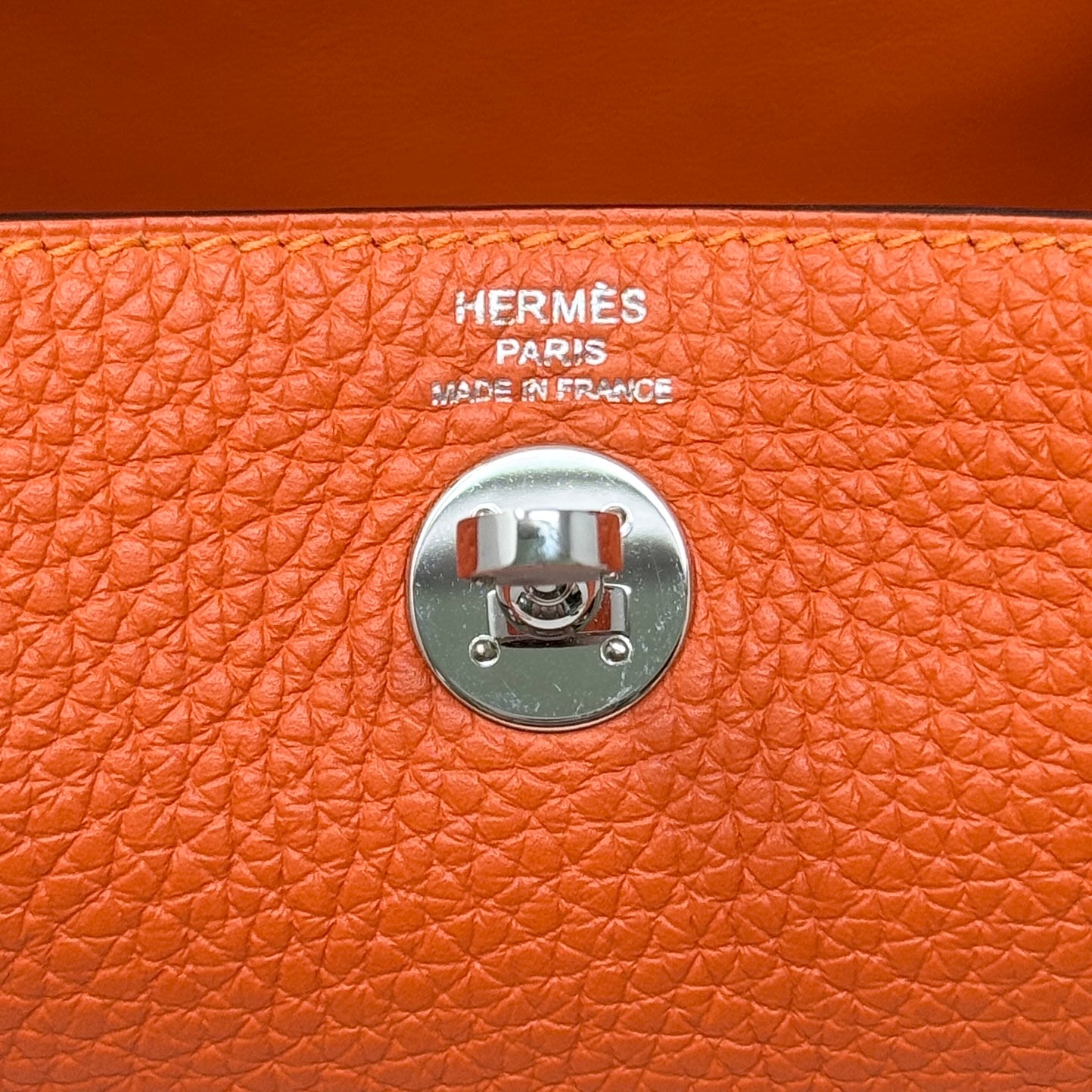 Hermes Feu Clemence Mini Lindy