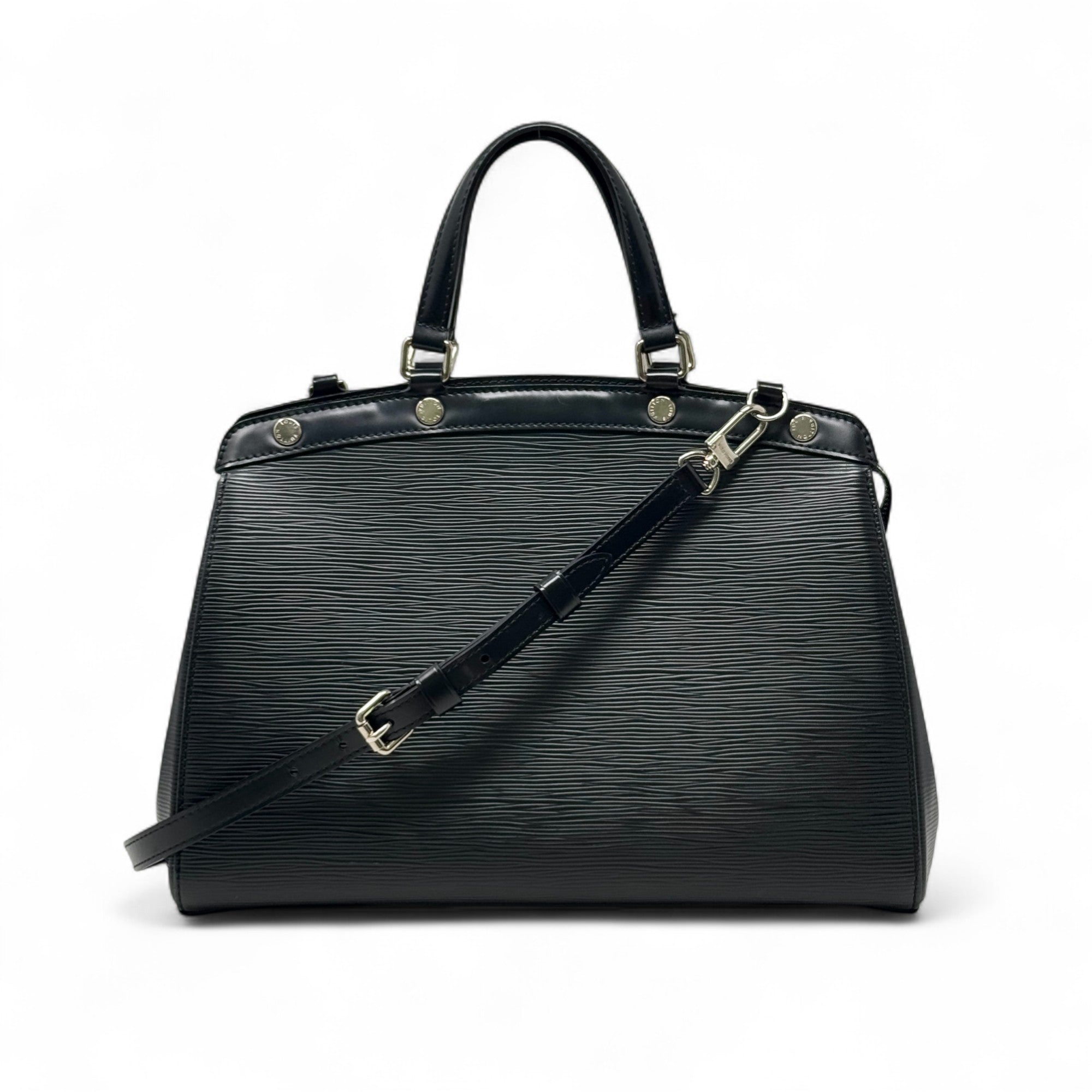 Louis Vuitton Black Epi Brea MM