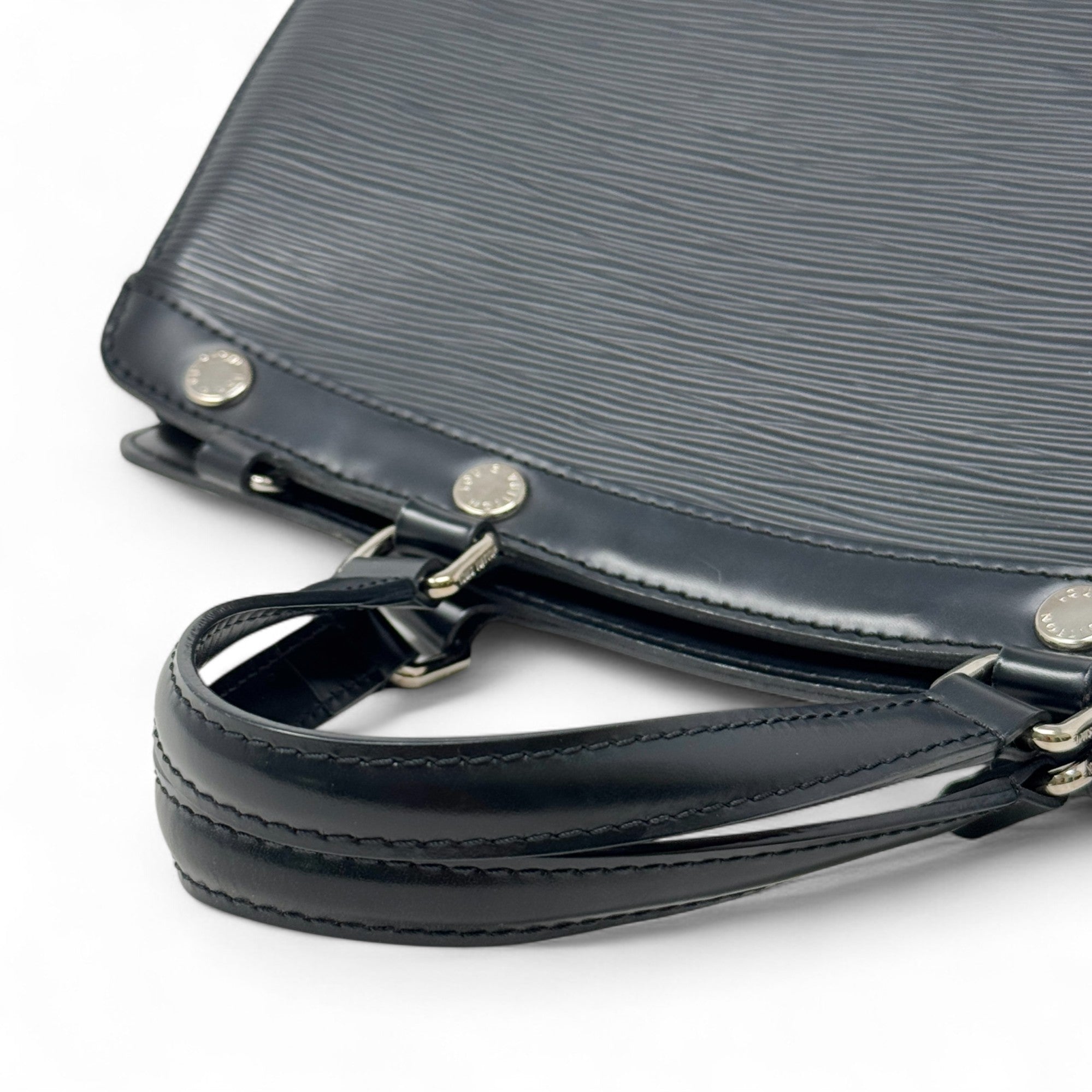 Louis Vuitton Black Epi Brea MM