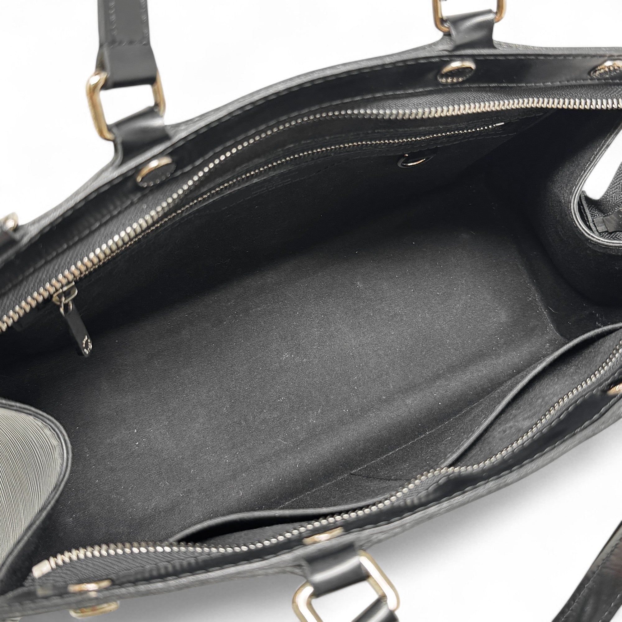 Louis Vuitton Black Epi Brea MM