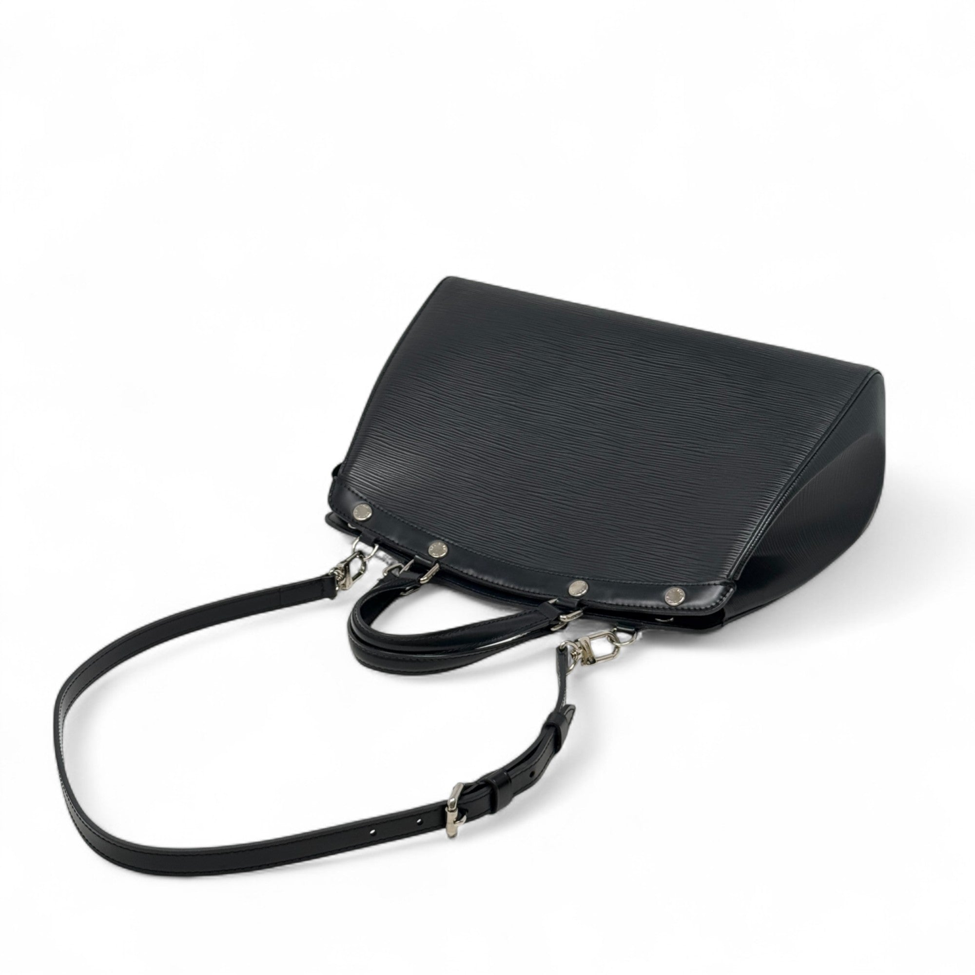 Louis Vuitton Black Epi Brea MM
