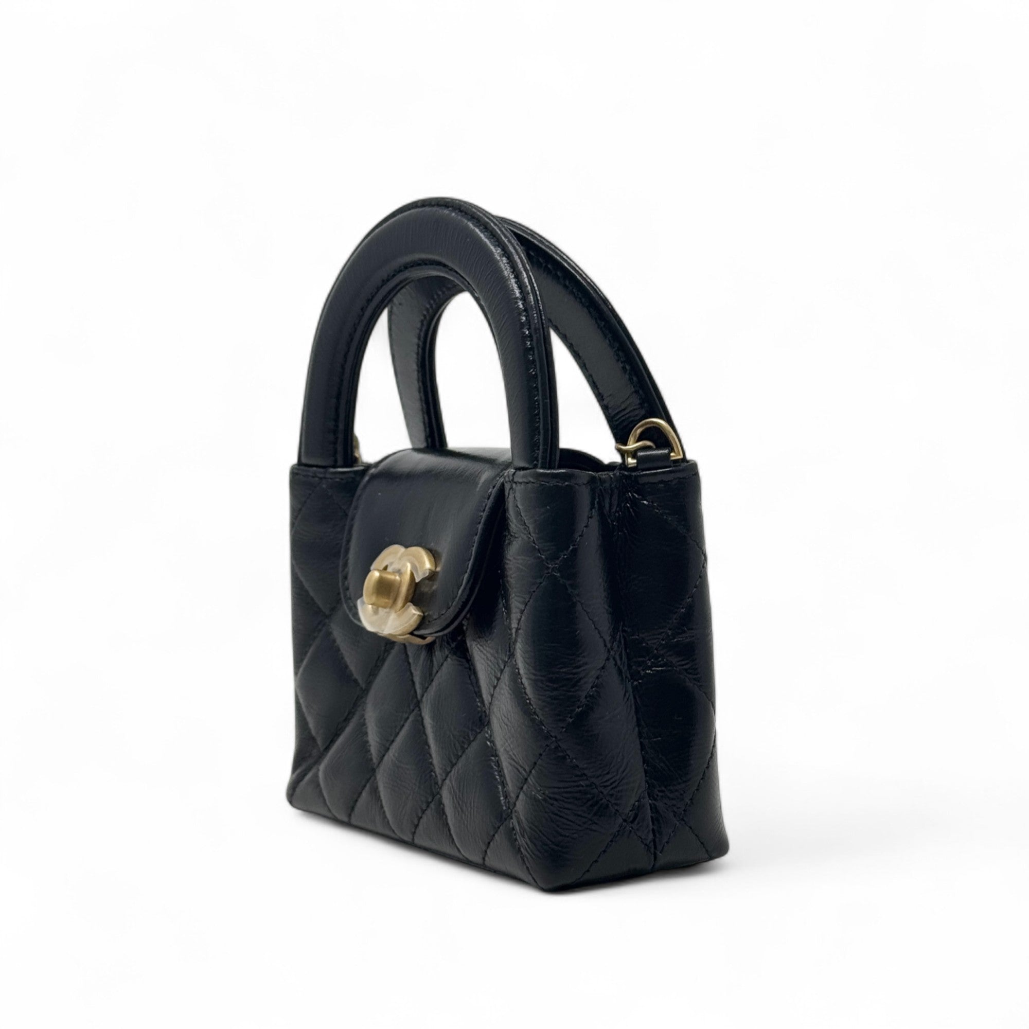 Chanel Black Nano Kelly Bag