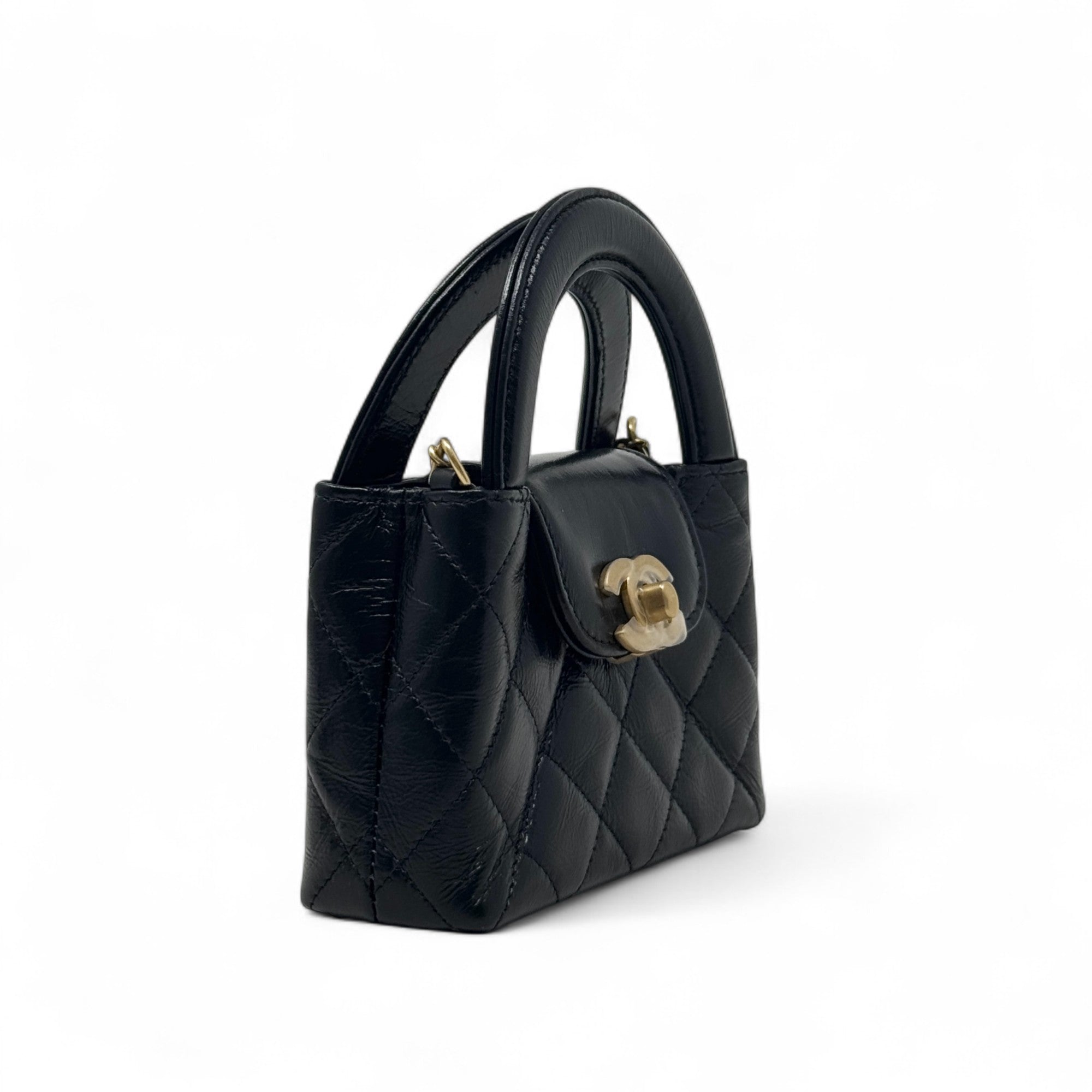 Chanel Black Nano Kelly Bag