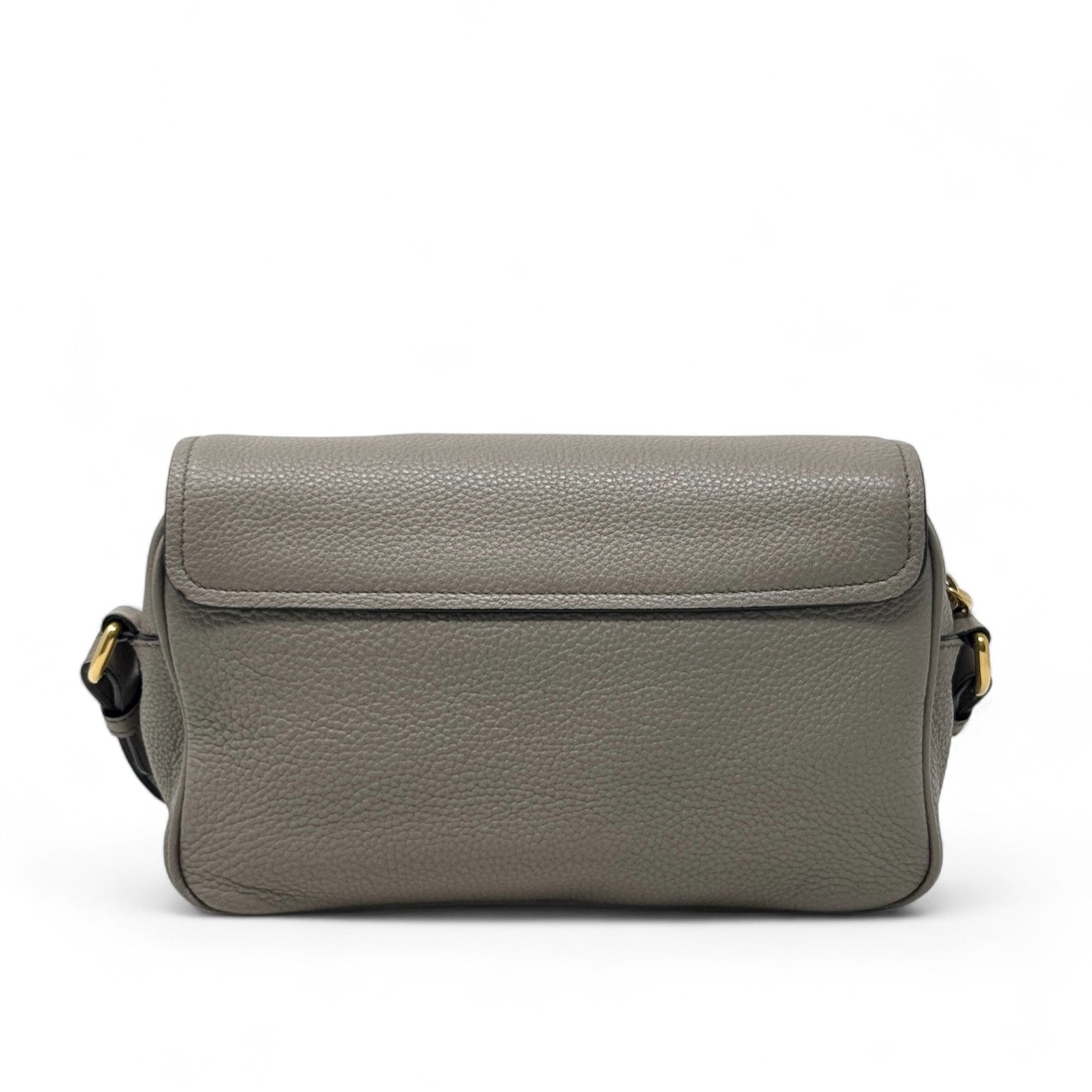 Prada Grey Vitello Phenix Bag