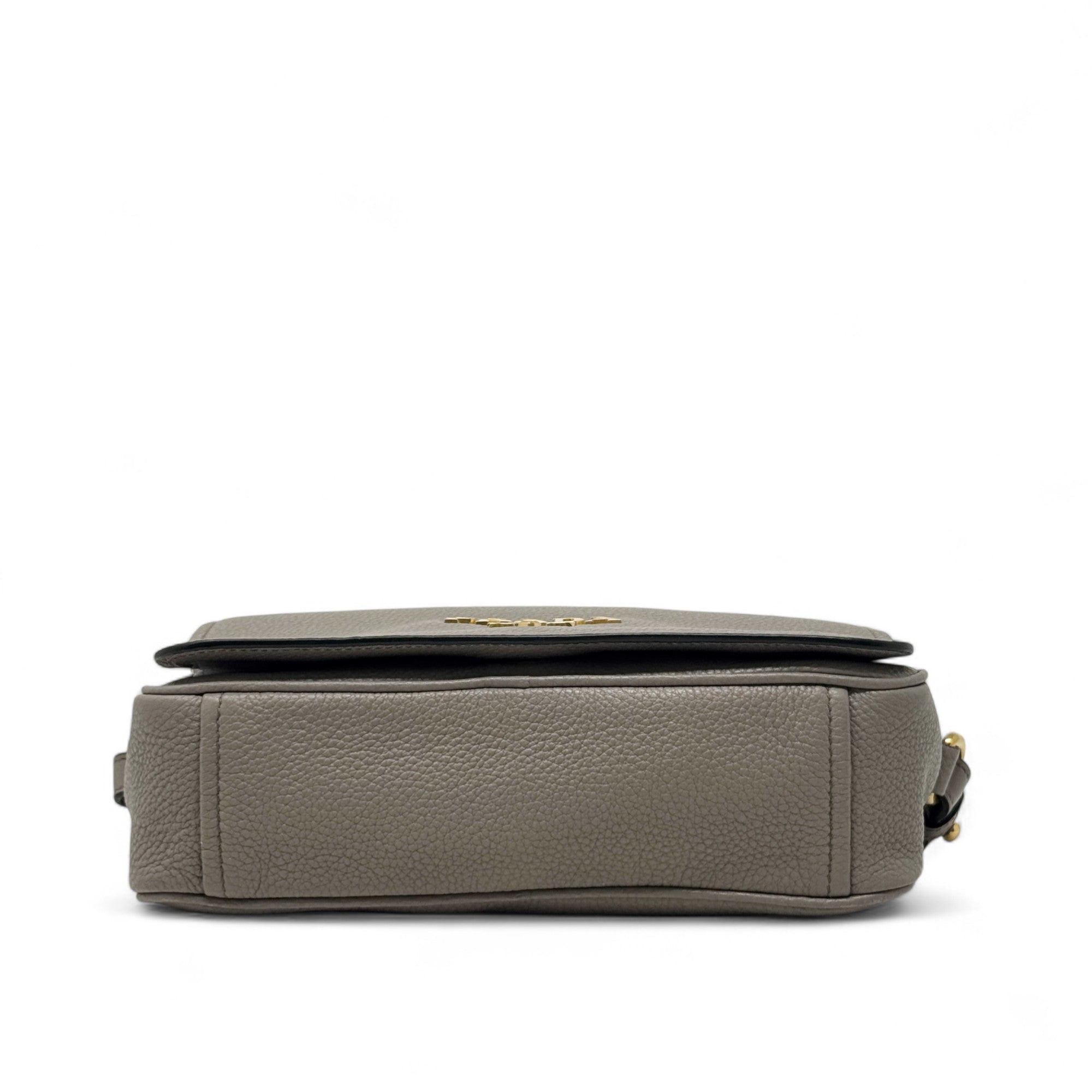 Prada Grey Vitello Phenix Bag