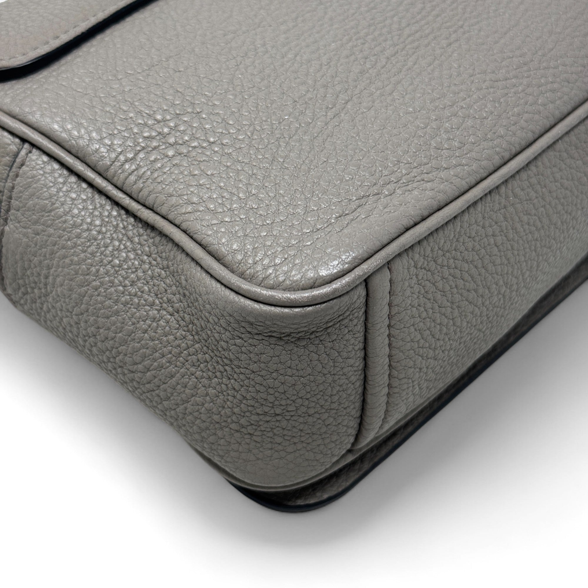 Prada Grey Vitello Phenix Bag