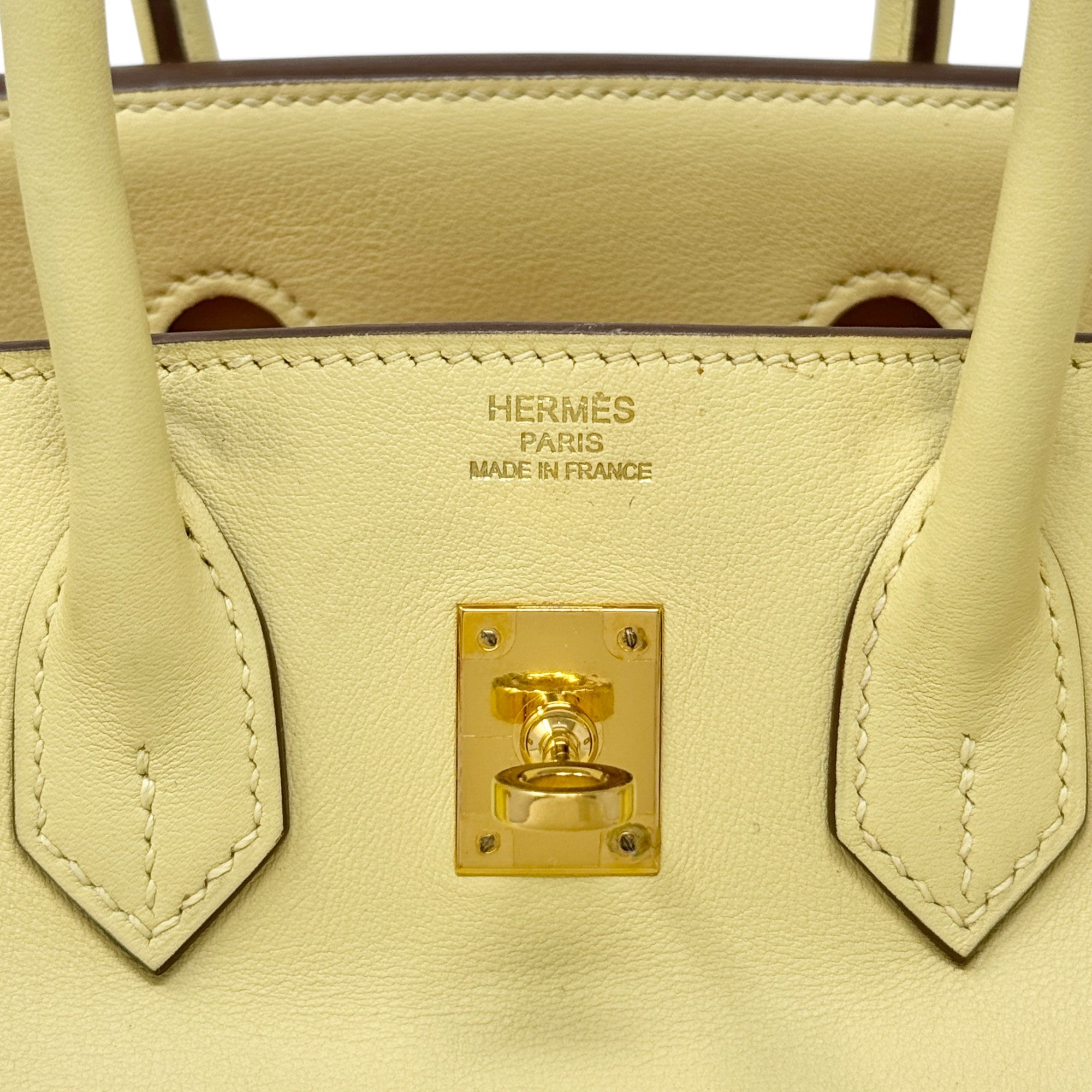Hermes Swift Jaune Poussin Birkin 25