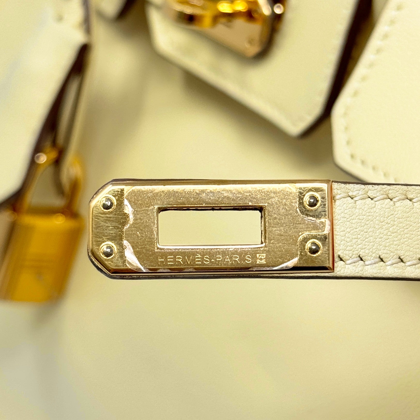 Hermes Swift Jaune Poussin Birkin 25