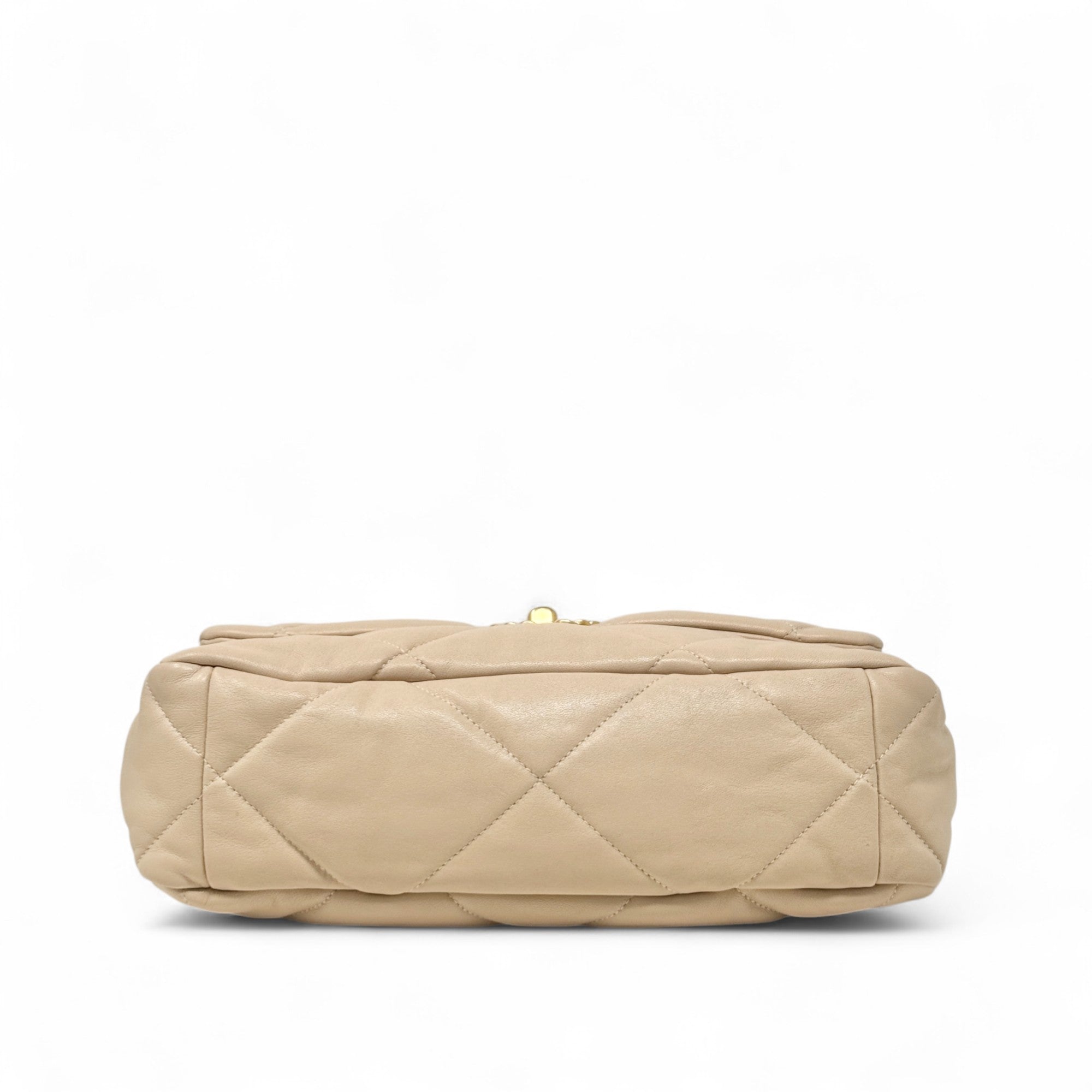 Chanel 19 Beige Medium Flap