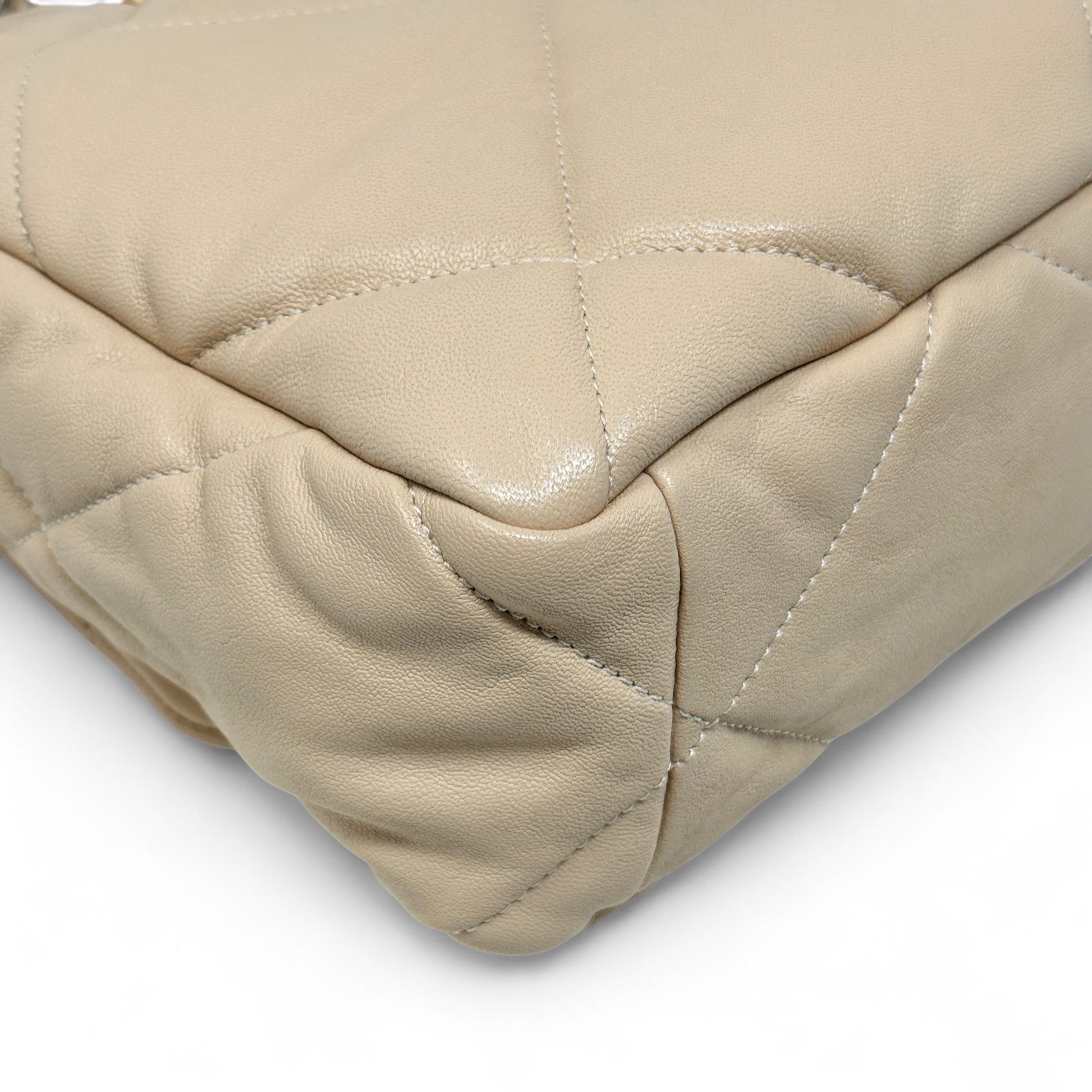 Chanel 19 Beige Medium Flap
