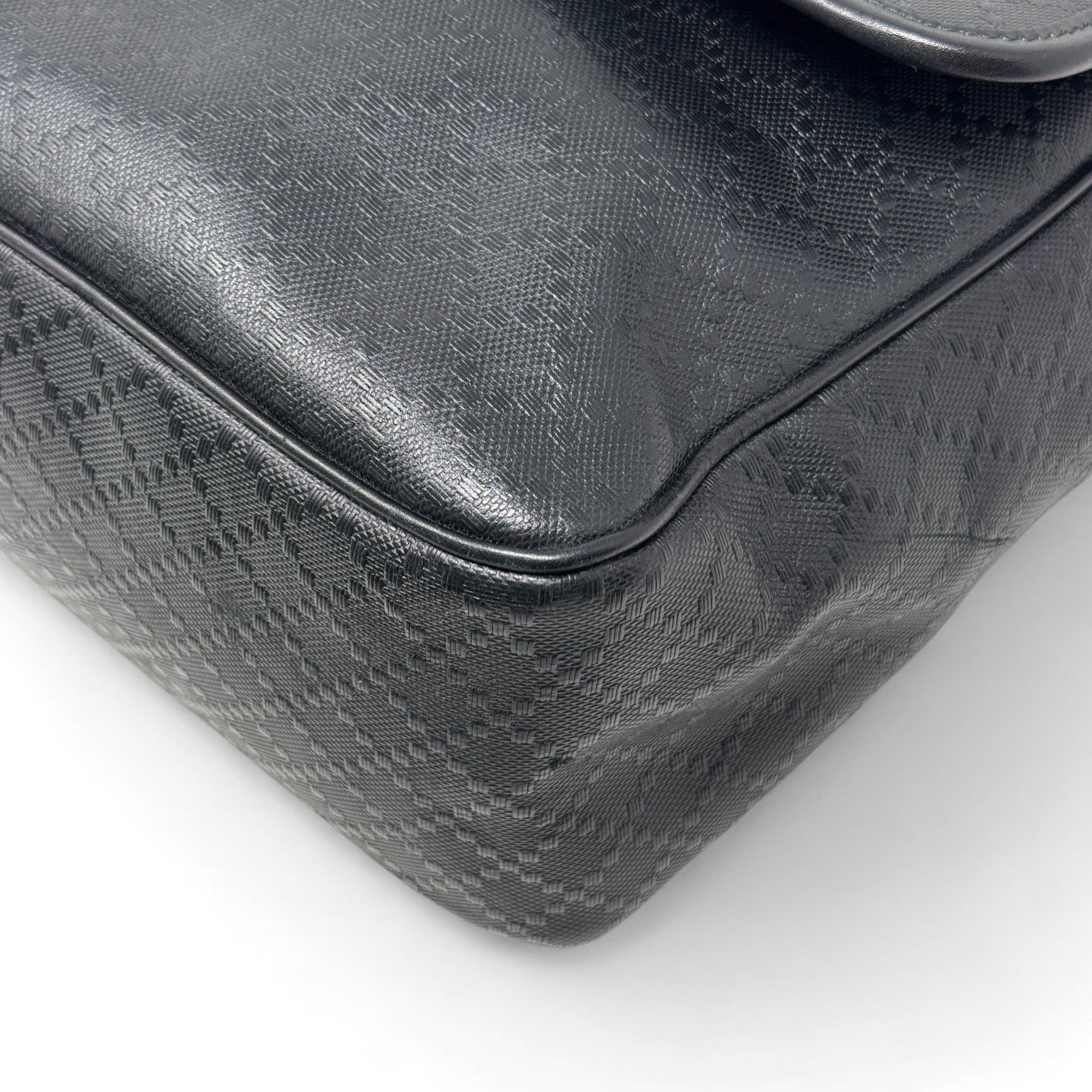 Gucci Black Diamante Messenger Bag