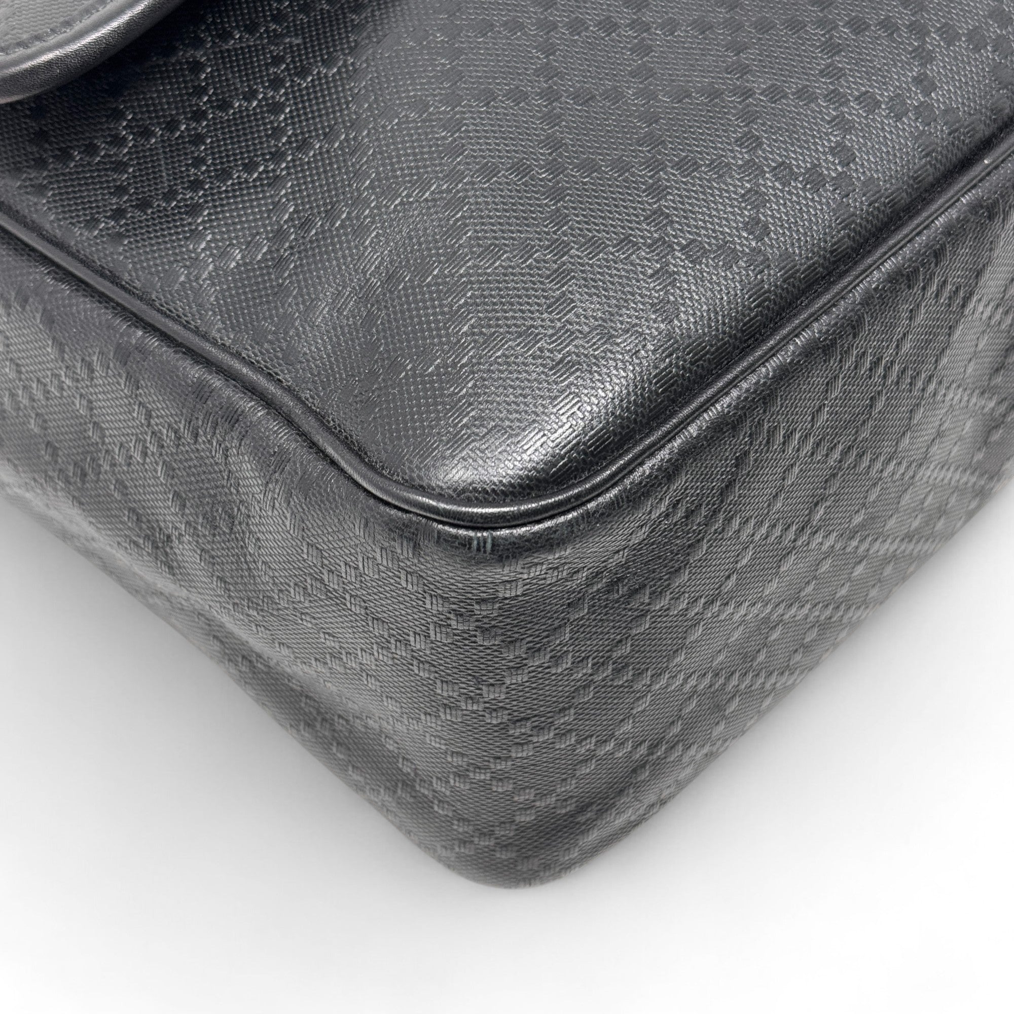Gucci Black Diamante Messenger Bag