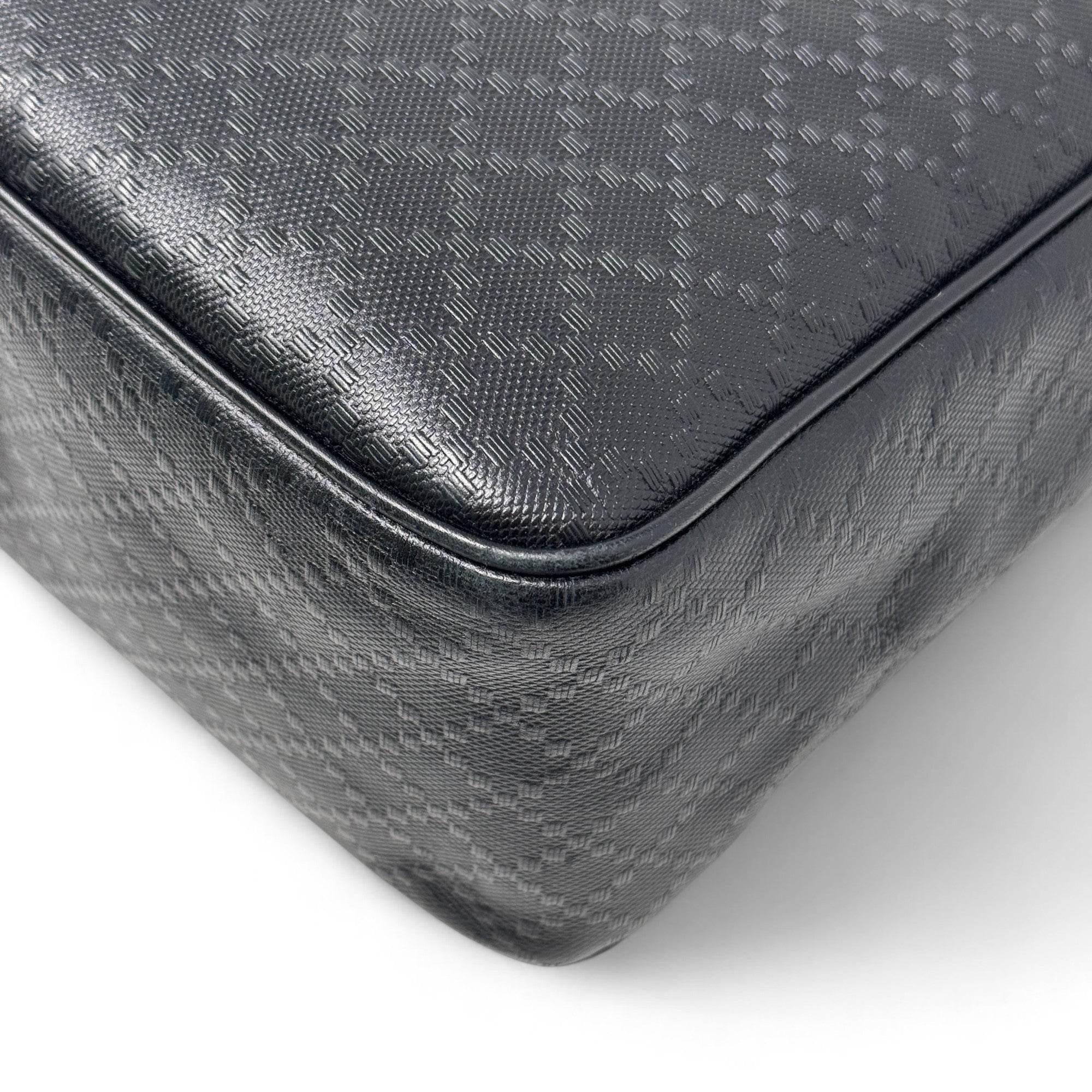 Gucci Black Diamante Messenger Bag
